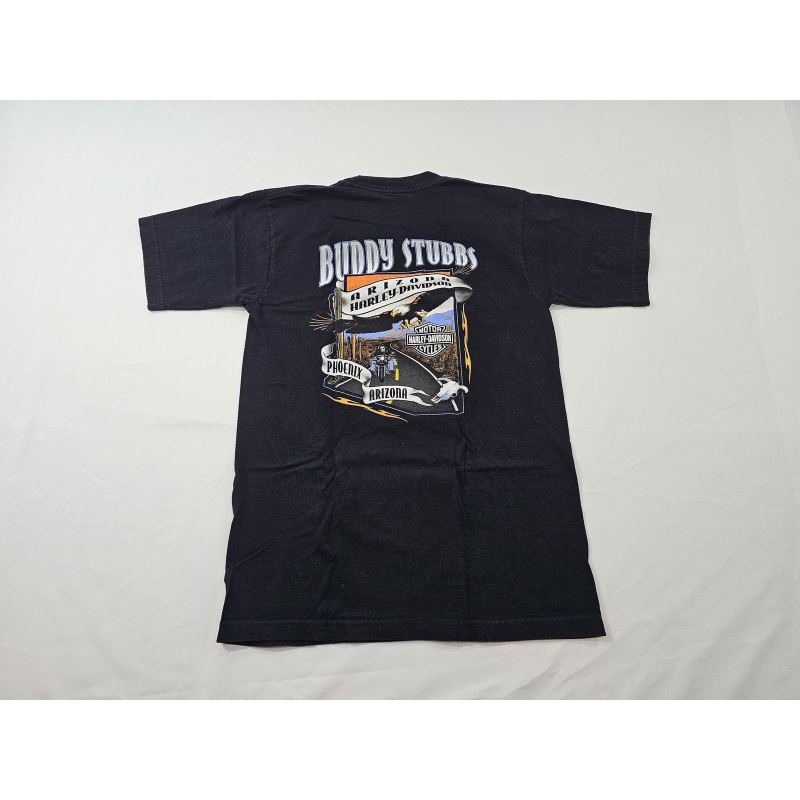 Harley Davidson Harley Davidson Bad Santa Buddy Stubbs Black Red Shirt Sz M Size US M / EU 48-50 / 2 - 3 Thumbnail