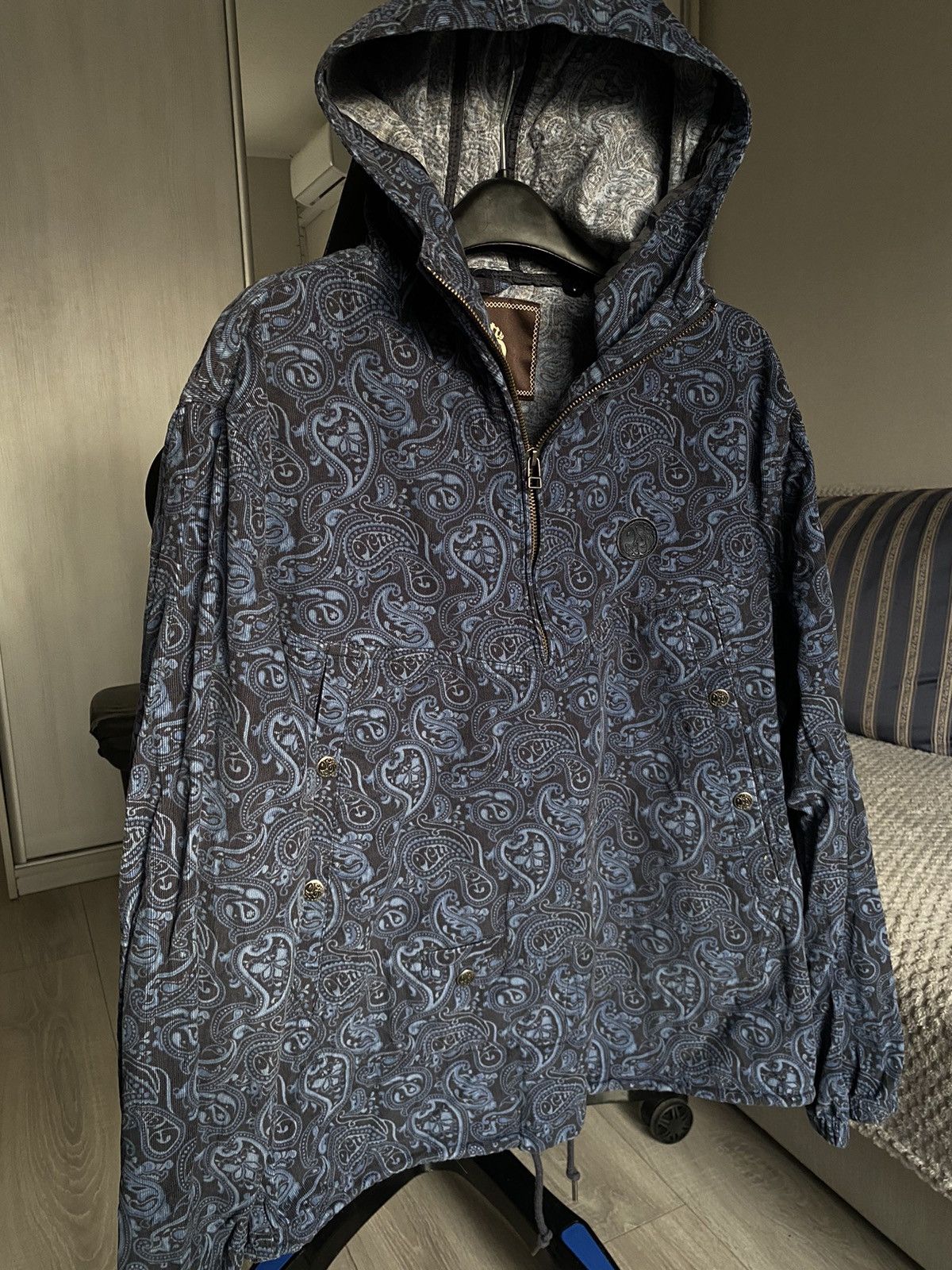 Pretty Green × Vintage Pretty Green anorak full print paisley light jacket Size US M / EU 48-50 / 2 - 2 Thumbnail