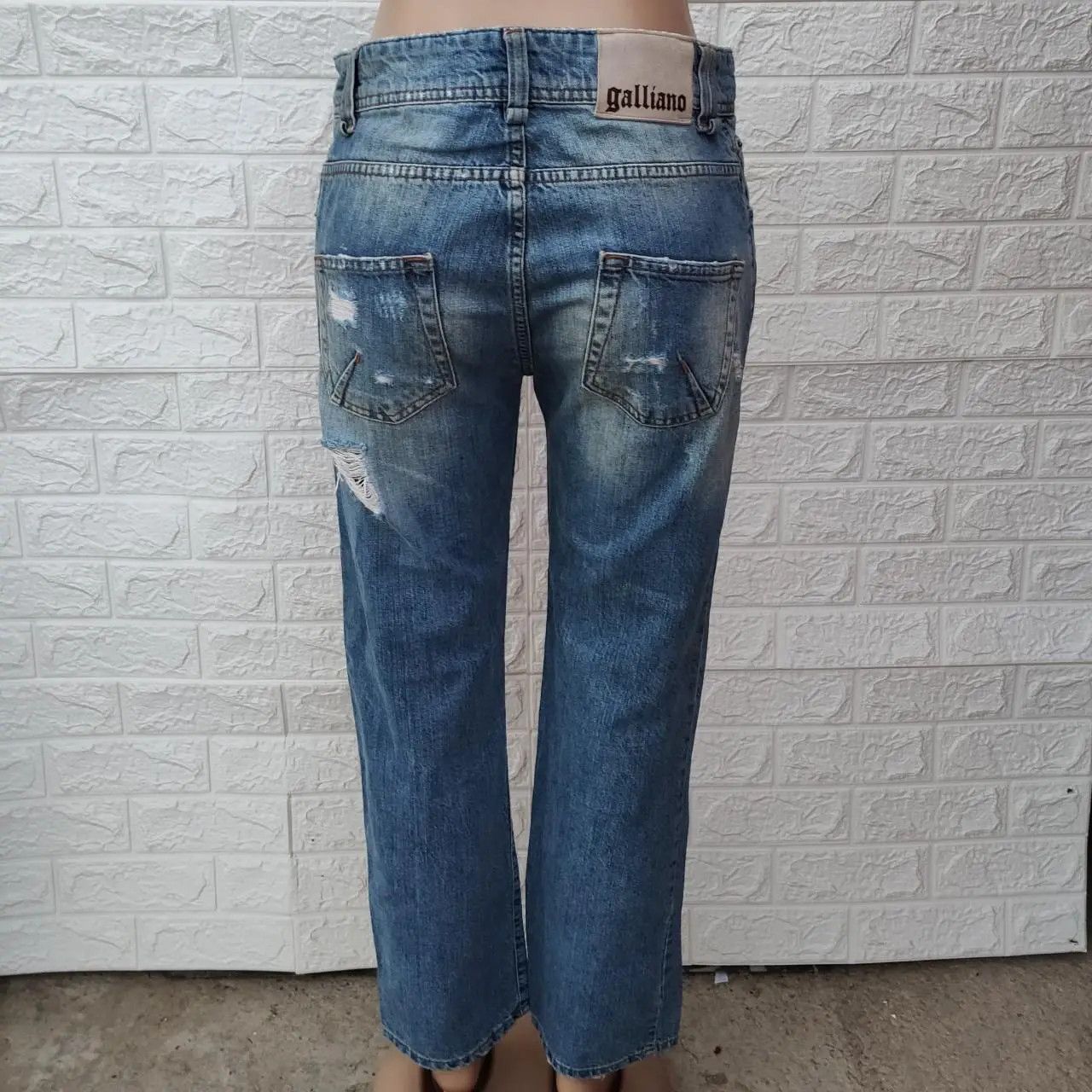 John Galliano Galliano jeans Size 26" / US 2 / IT 38 - 2 Thumbnail