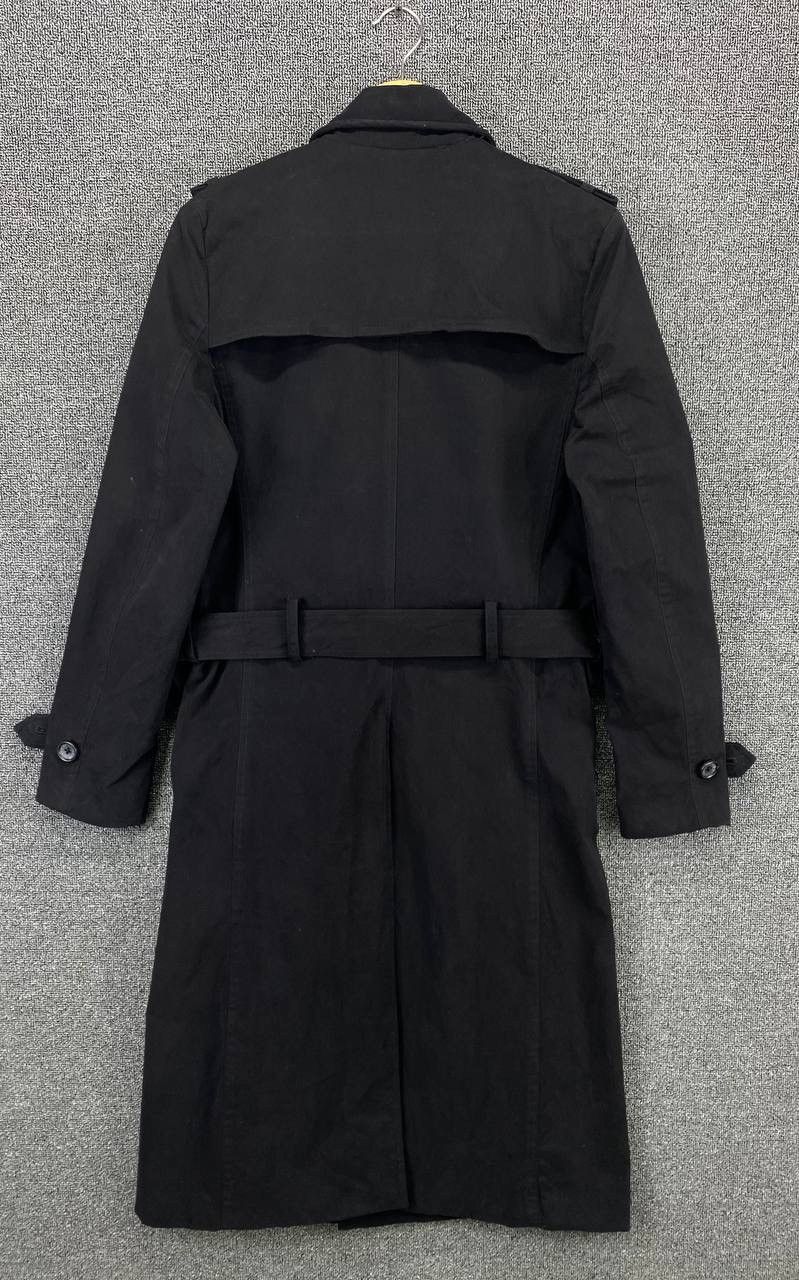 Japanese Brand Black Vanquish Double Breasted Trench Coats Long Jacket Size M / US 6-8 / IT 42-44 - 12 Thumbnail