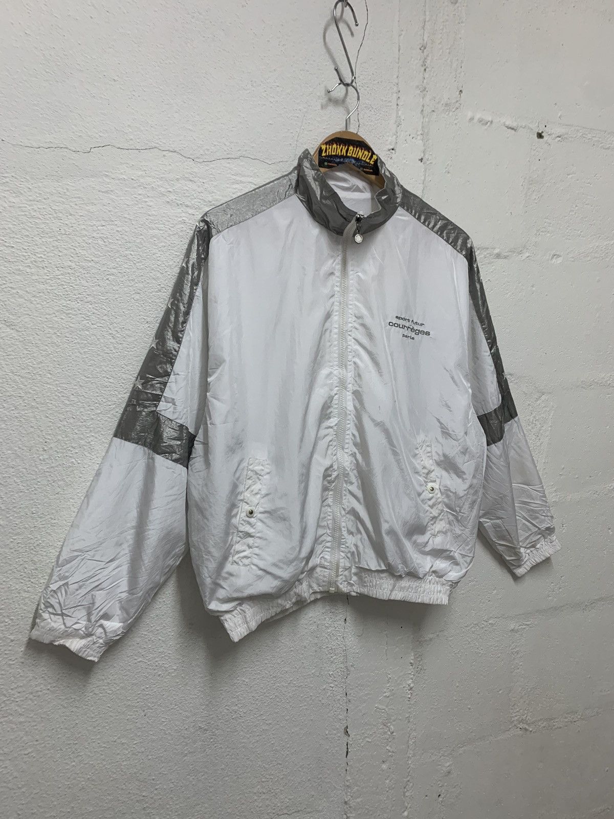 Courreges × Japanese Brand Vintage Courreges Windbreaker Size US L / EU 52-54 / 3 - 2 Thumbnail