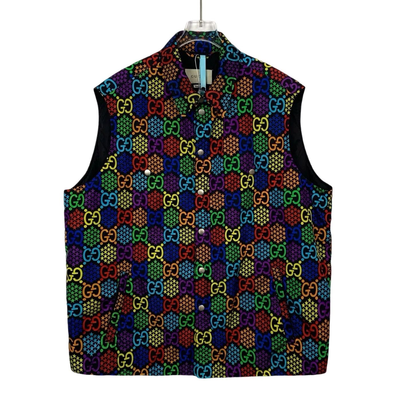 Gucci Gucci Rainbow Star Logo Technical Vest EU 48 Size US M / EU 48-50 / 2 - 1 Thumbnail