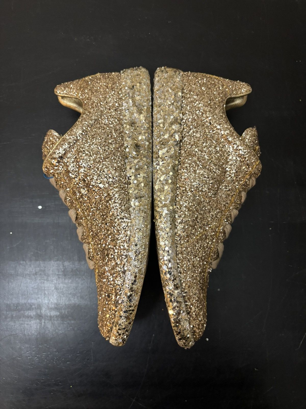 Maison Margiela Maison Margiela GAT Replica Sneakers Gold Glitter Size US 7 / EU 40 - 4 Thumbnail