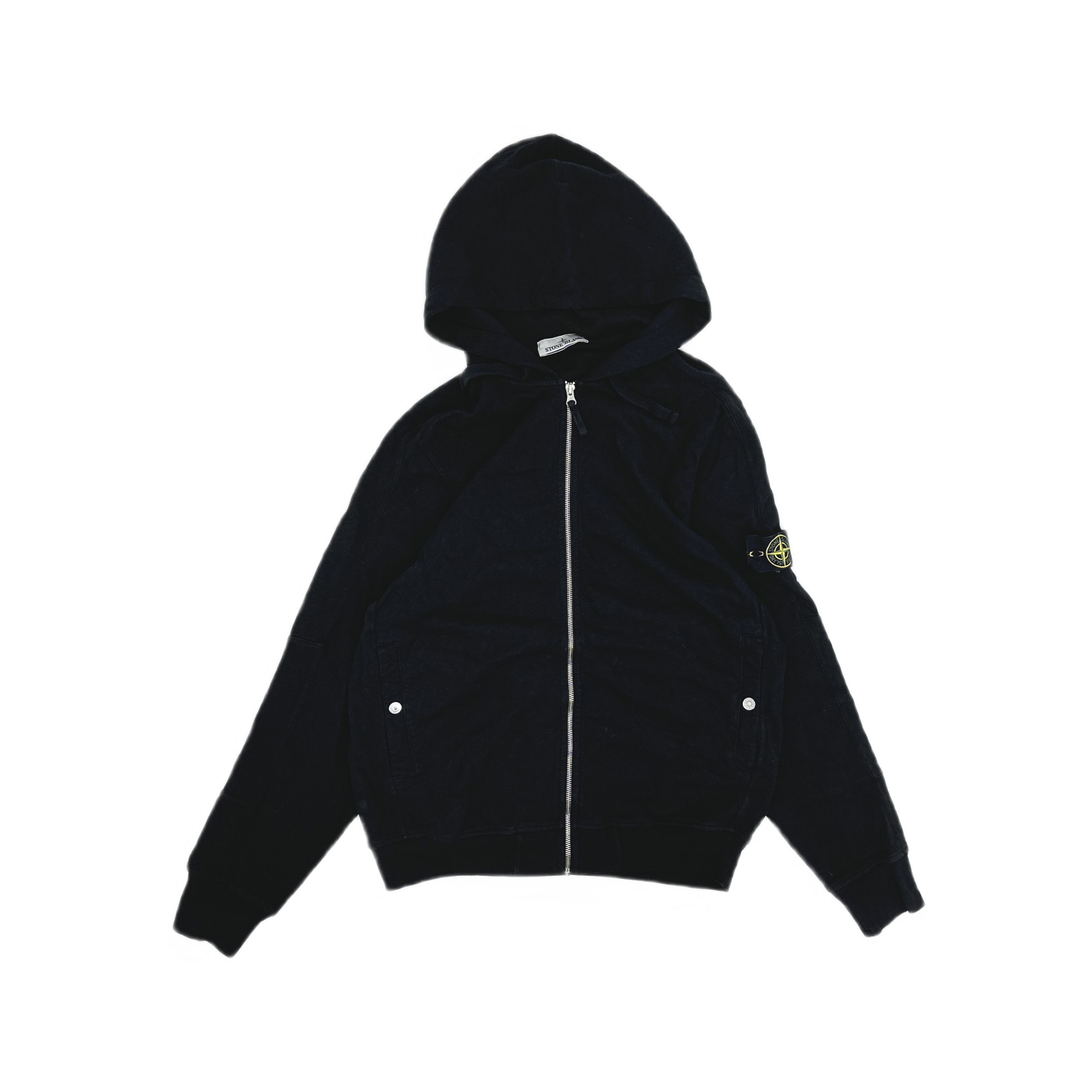 Stone Island Stone Island Logo Zip Hoodie Size XL Size US XL / EU 56 / 4 - 1 Thumbnail