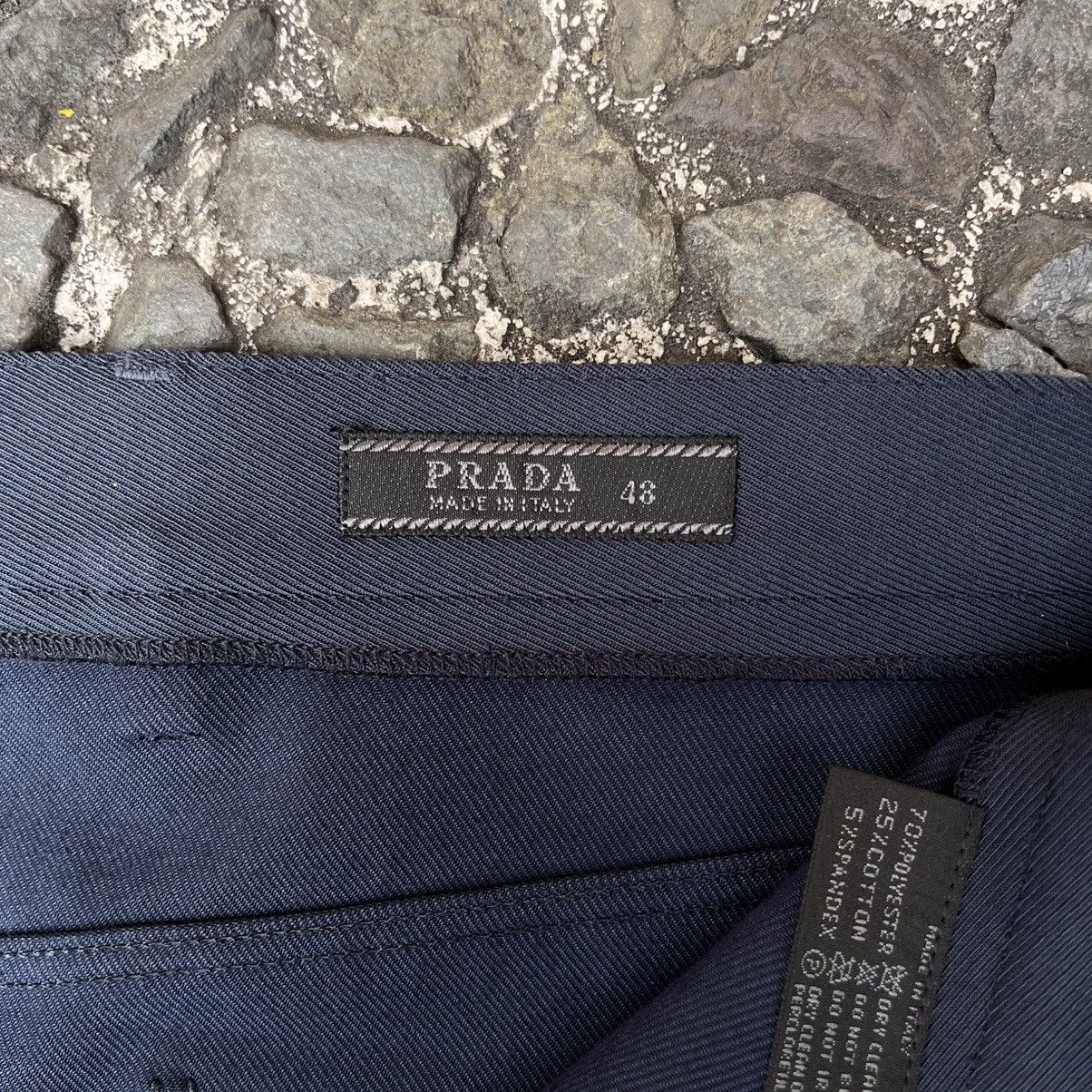 Prada Prada F/W 1998 Minimal Tapered Trousers Size US 32 / EU 48 - 10 Thumbnail