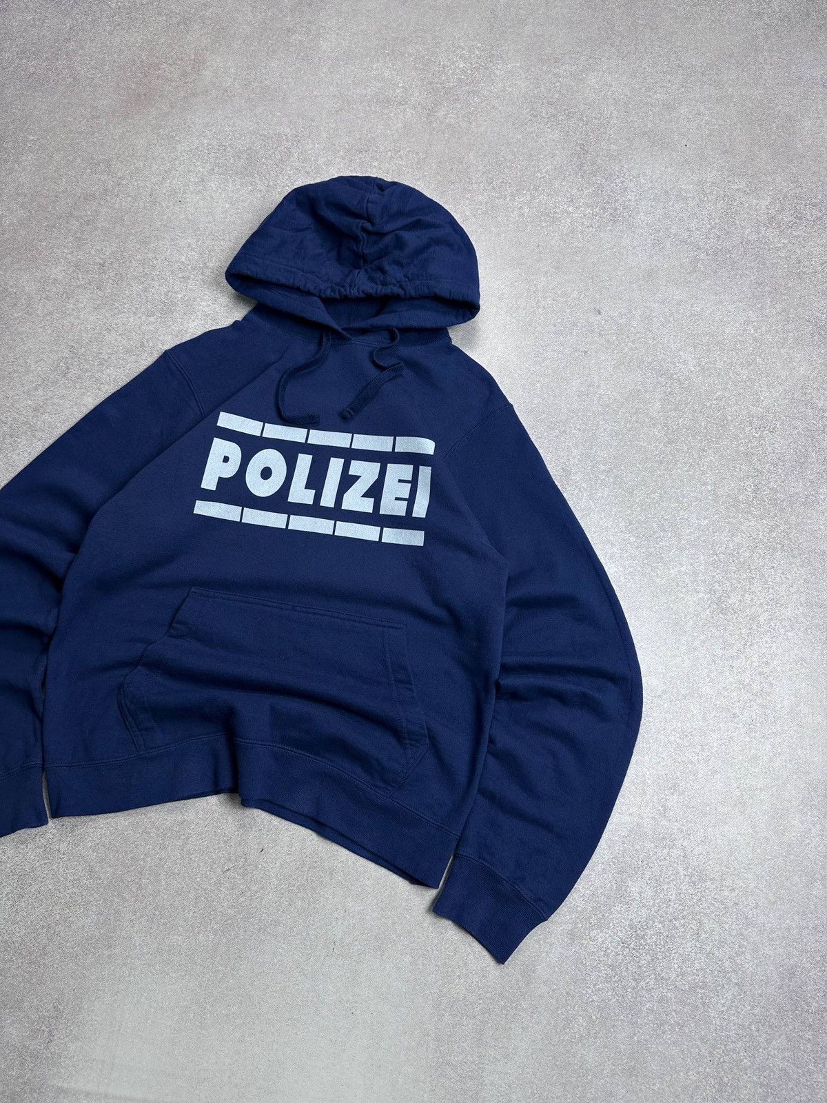 Japanese Brand Vintage Polizei Archival Avantgarde Y2K Boxy Hoodie S Size US S / EU 44-46 / 1 - 2 Thumbnail