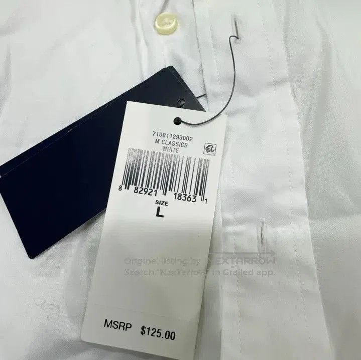 Polo Ralph Lauren Polo Ralph Lauren FW21 Logo Embroidered Oxford Long Sleeve Size US L / EU 52-54 / 3 - 6 Thumbnail