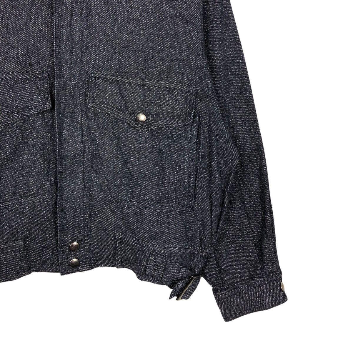 Japanese Brand 📌Vintage Denim Bomber Jacket Mige Parso Issey Miyake Size US M / EU 48-50 / 2 - 6 Thumbnail