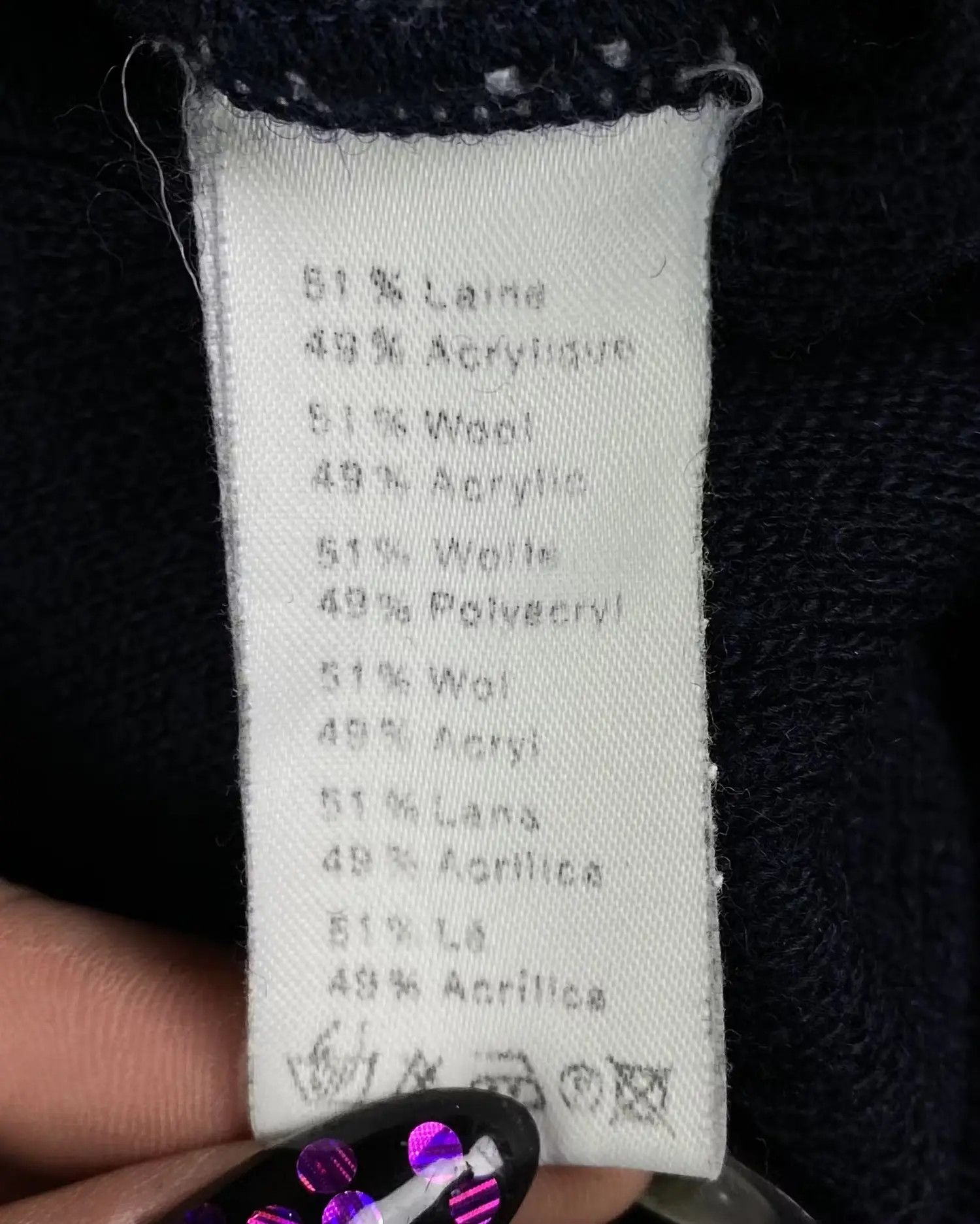 Lacoste Mens Sweater Chemise Lacoste Vintage Size L Size US L / EU 52-54 / 3 - 7 Thumbnail