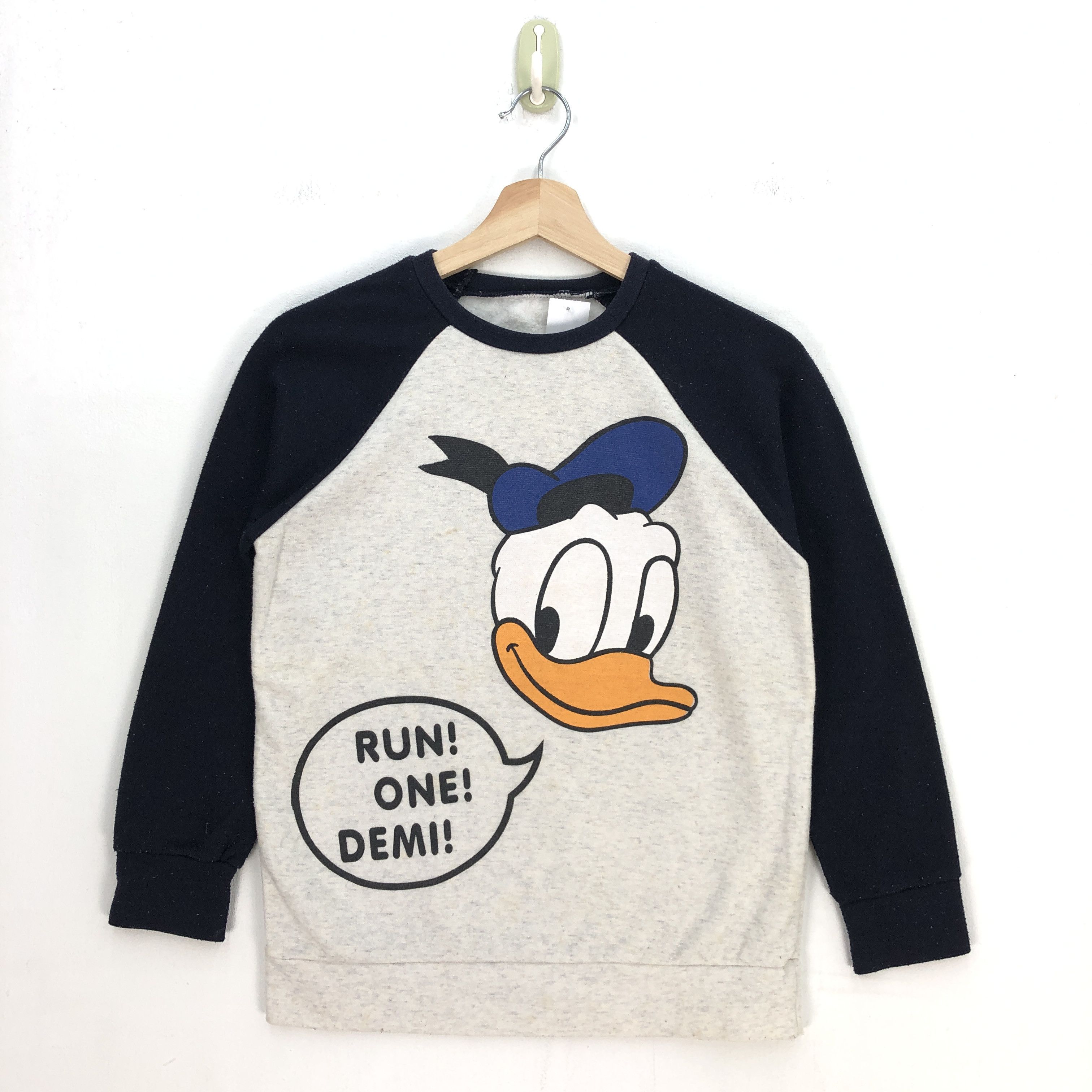 Cartoon Network Vintage Donald Duck Sweatshirt Disney Cartoon Sweater Size XS / US 0-2 / IT 36-38 - 1 Thumbnail