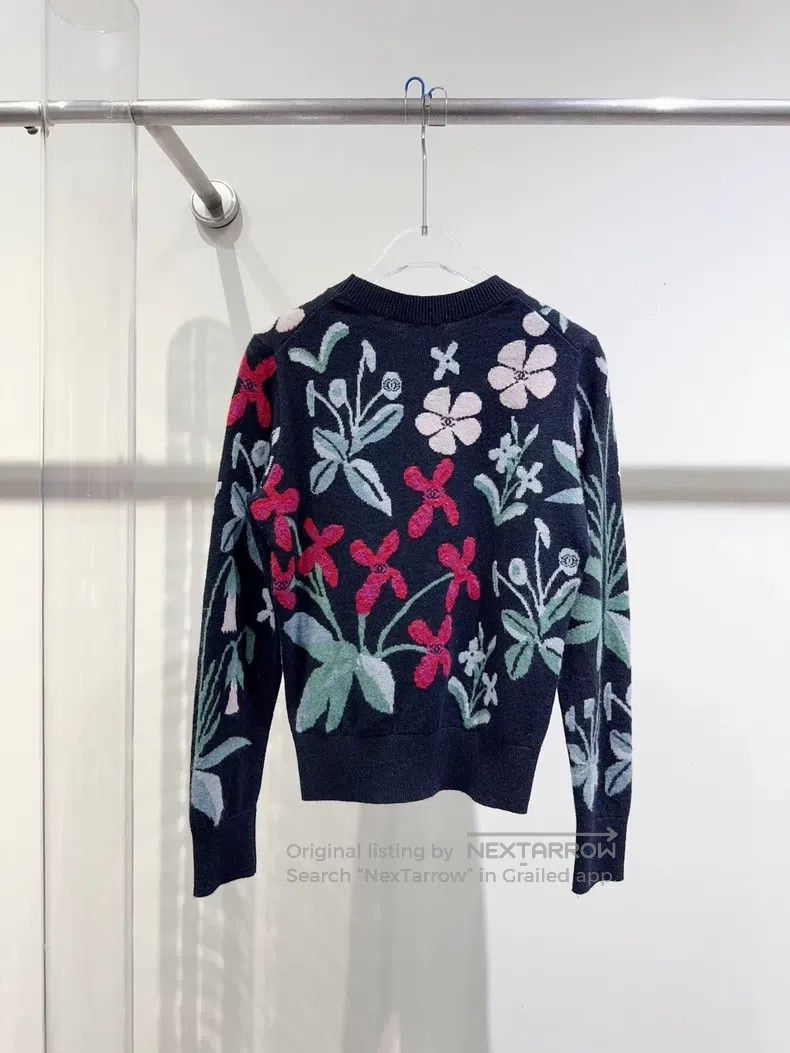 Chanel Chanel 21A flower sweater Size XXS / US 00 / IT 34 - 3 Thumbnail