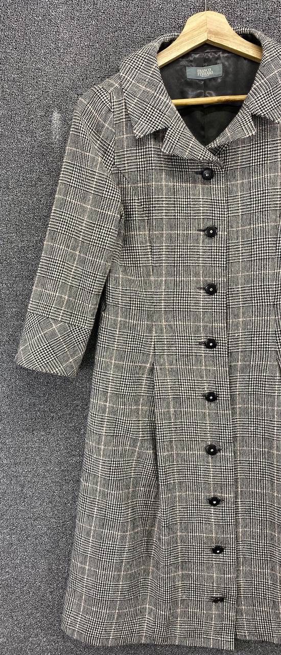 Vintage Vintge Franco Ferraro Shirts Button Up Long Jacket Size XS / US 0-2 / IT 36-38 - 4 Thumbnail