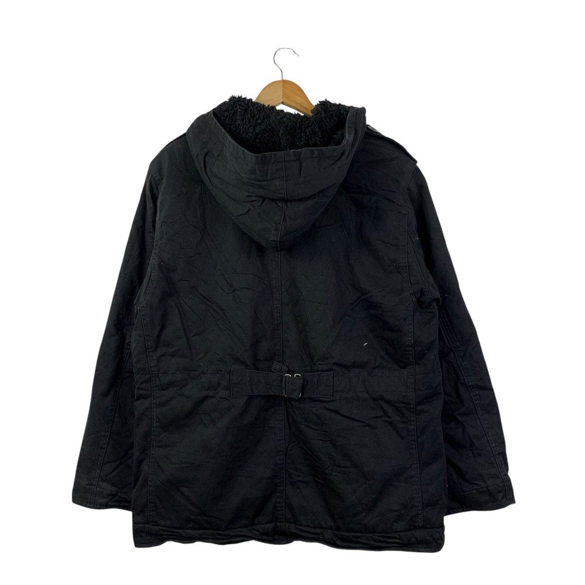 Levi's Vintage LEVI’S RED TAB Black Hooded Field Jacket Size US L / EU 52-54 / 3 - 4 Thumbnail