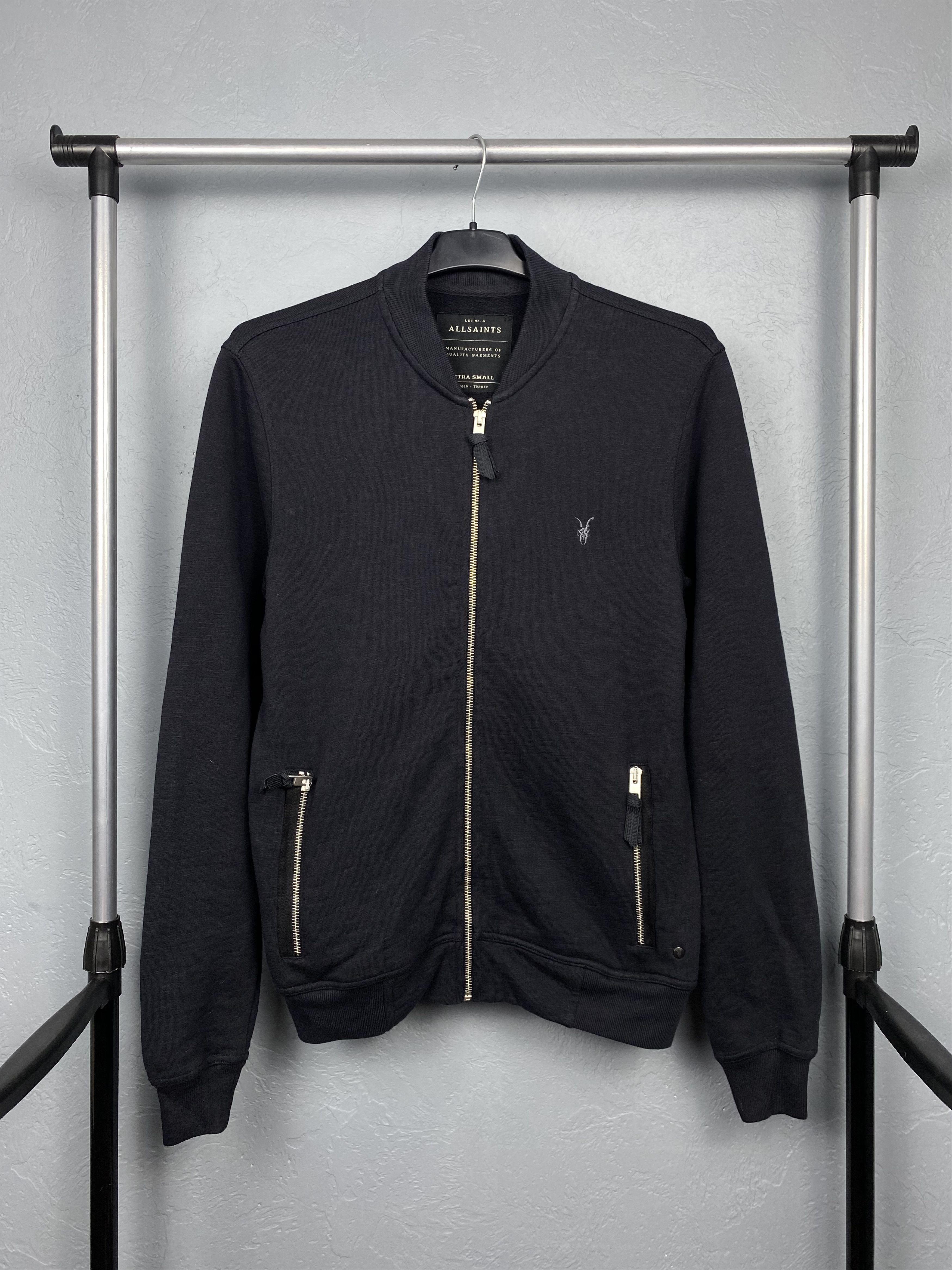 Allsaints Streetwear Vintage Allsaints Vintage Mens Cotton Bomber Jacket Y2K Grailed