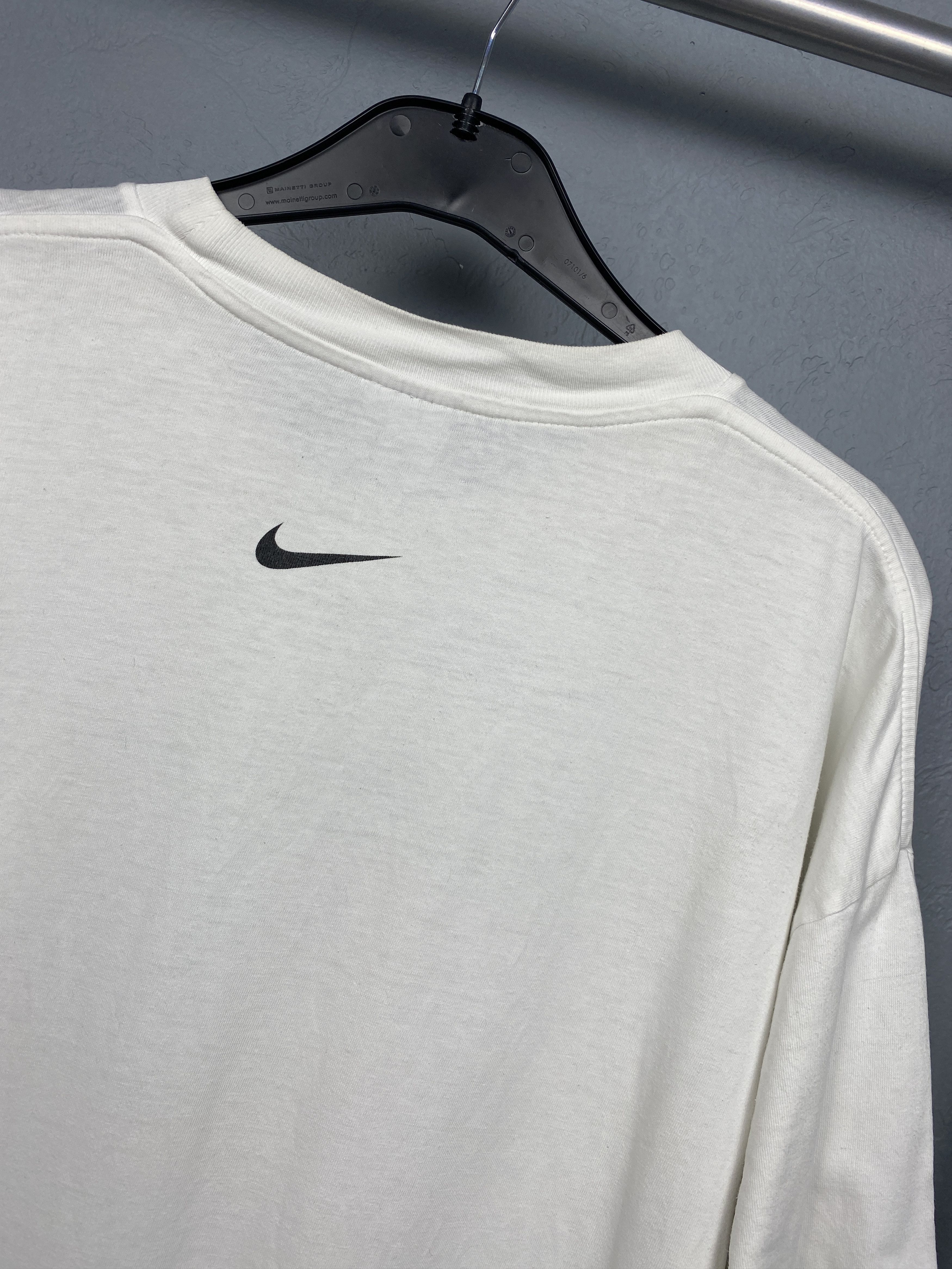 Nike × Vintage Nike Vintage Tennis Court Mens Big Logo T-Shirt Tee Size US XL / EU 56 / 4 - 9 Thumbnail