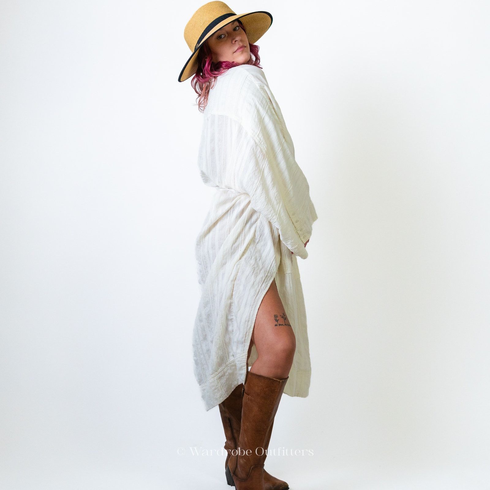 Free People Free People Oversized Dress Tunic - XS Size XS / US 0-2 / IT 36-38 - 4 Thumbnail