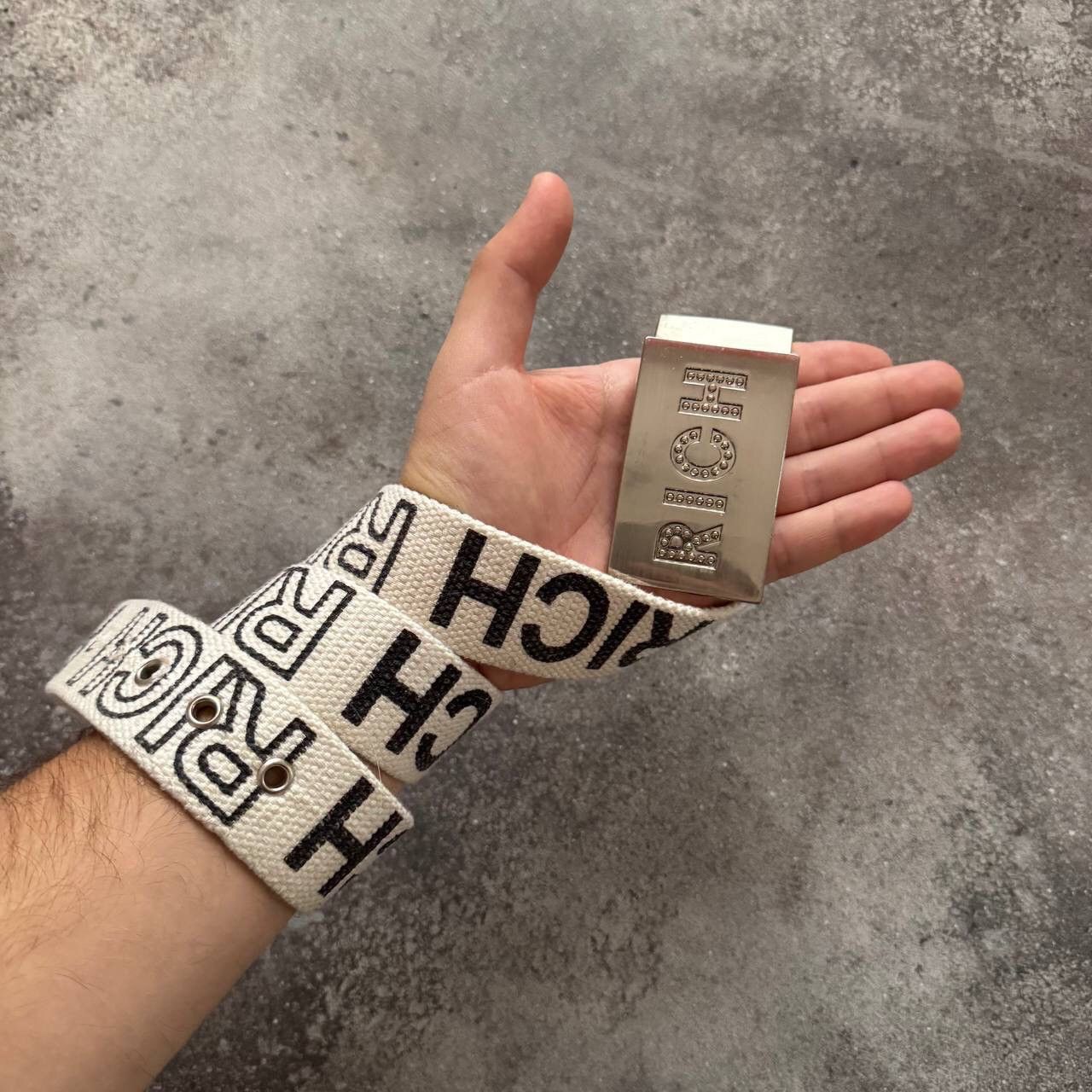 Hysteric Glamour × Japanese Brand × Vintage John Richmond Y2K Amazing Vintage Belt Size ONE SIZE - 3 Thumbnail