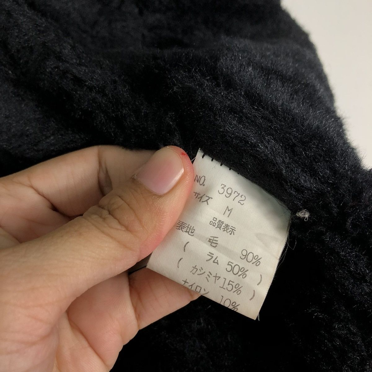 If Six Was Nine 🔥VINTAGE CROPPED WOOL BIKER JACKET LIBERTA JAPAN MINK FUR Size US M / EU 48-50 / 2 - 18 Thumbnail