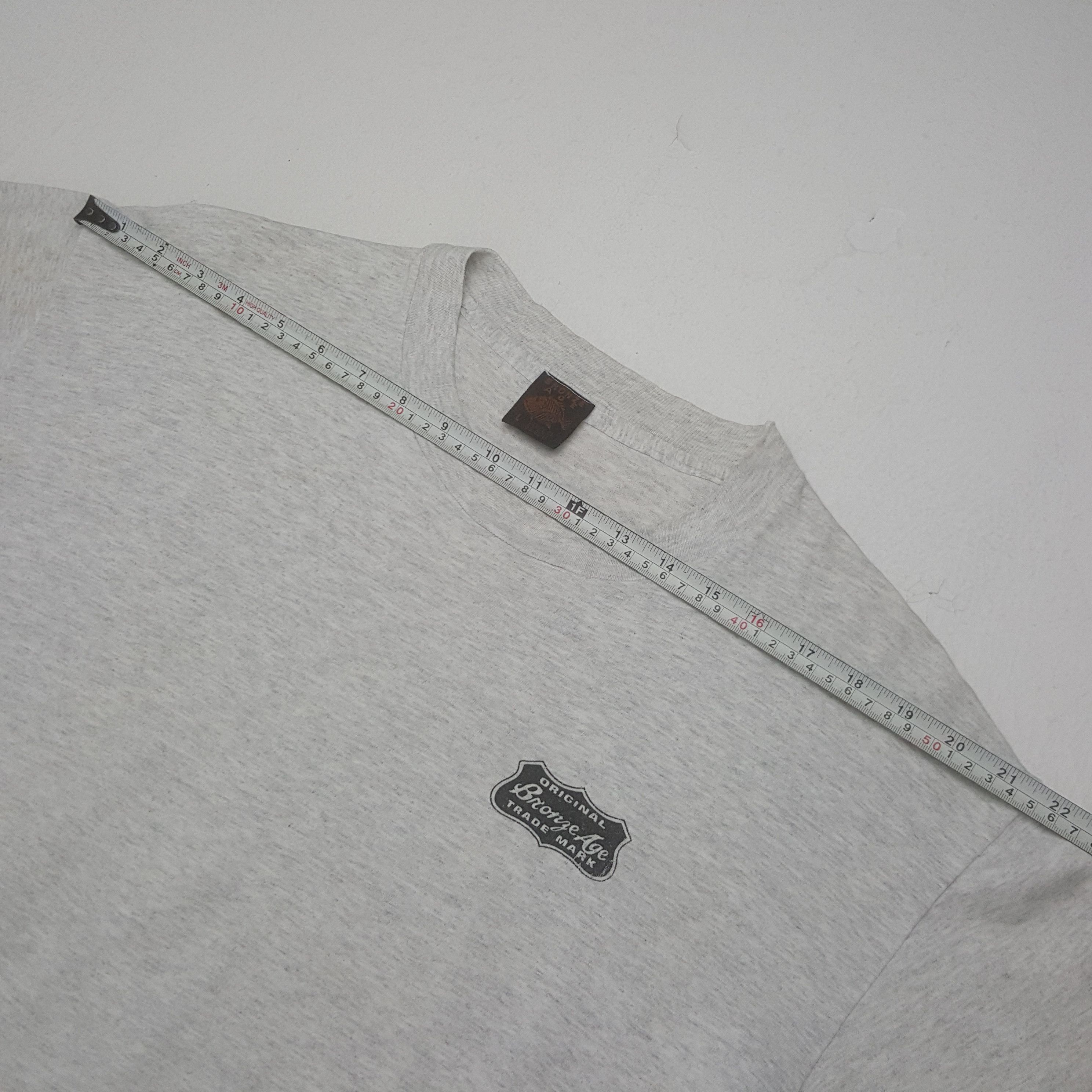 Japanese Brand × Vintage Vintage Bronze Age Rare Logo Tshirt Size US L / EU 52-54 / 3 - 6 Thumbnail
