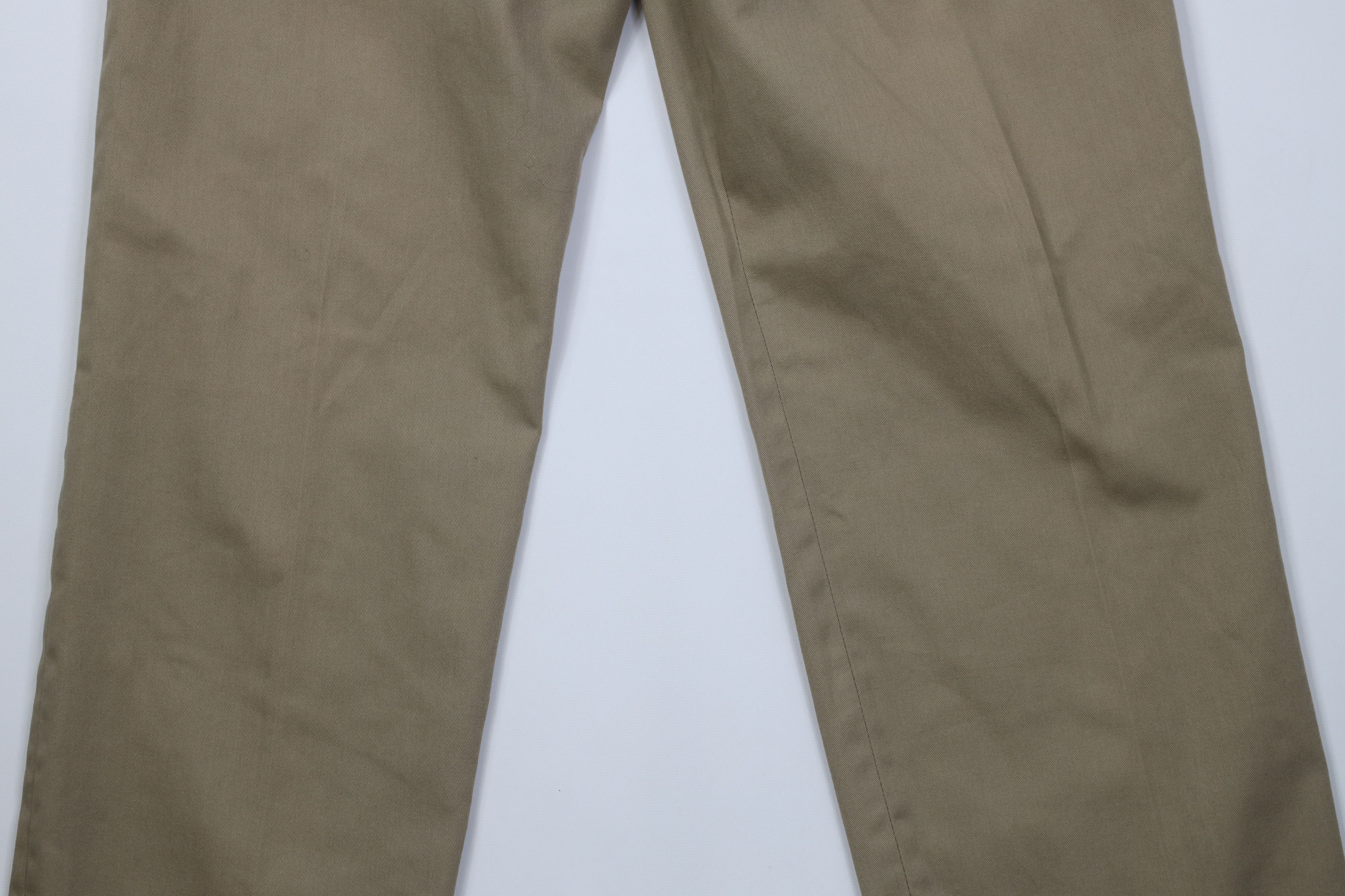 Vintage Vintage 70s Streetwear Wide Leg Flared Chino Pants Beige USA Size US 32 / EU 48 - 11 Thumbnail