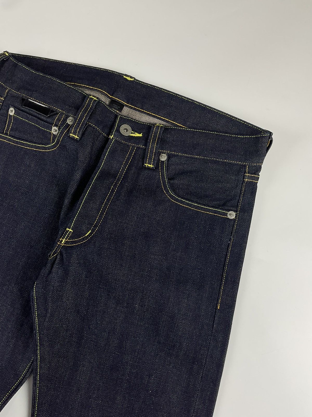 Y-3 Y3 - Yohji Yamamoto Selvedge Raw Denim Size US 30 / EU 46 - 4 Thumbnail