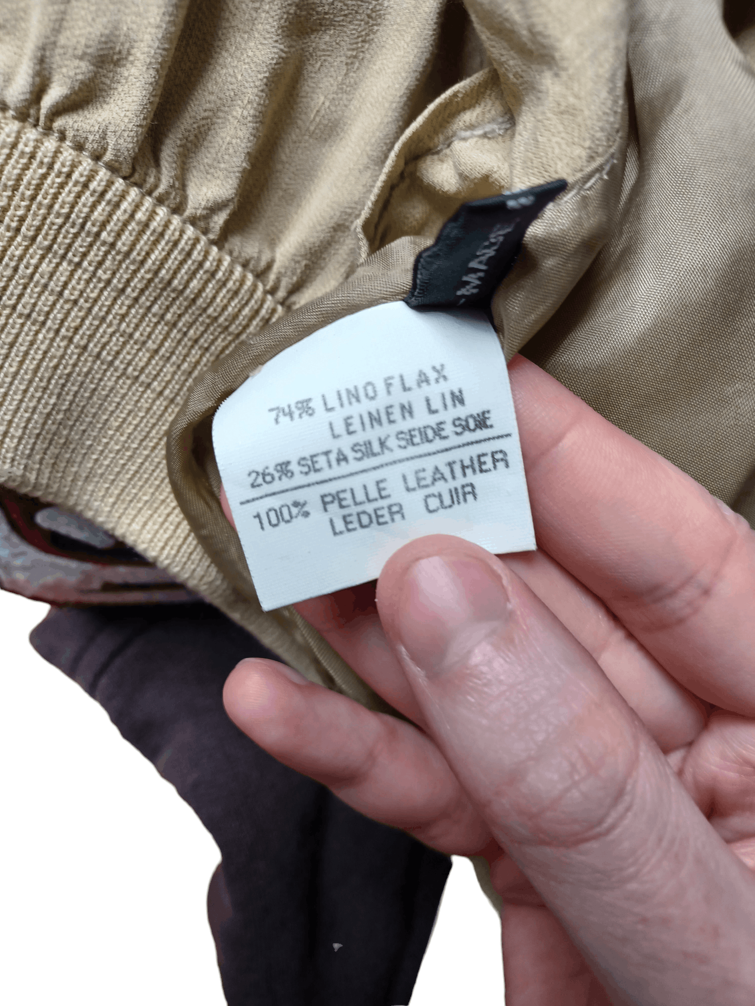 Gimo's VINTAGE GIMO`S MADE IN ITALY 80S OR 90S LINEN + SILK JACKET Size US XL / EU 56 / 4 - 7 Thumbnail
