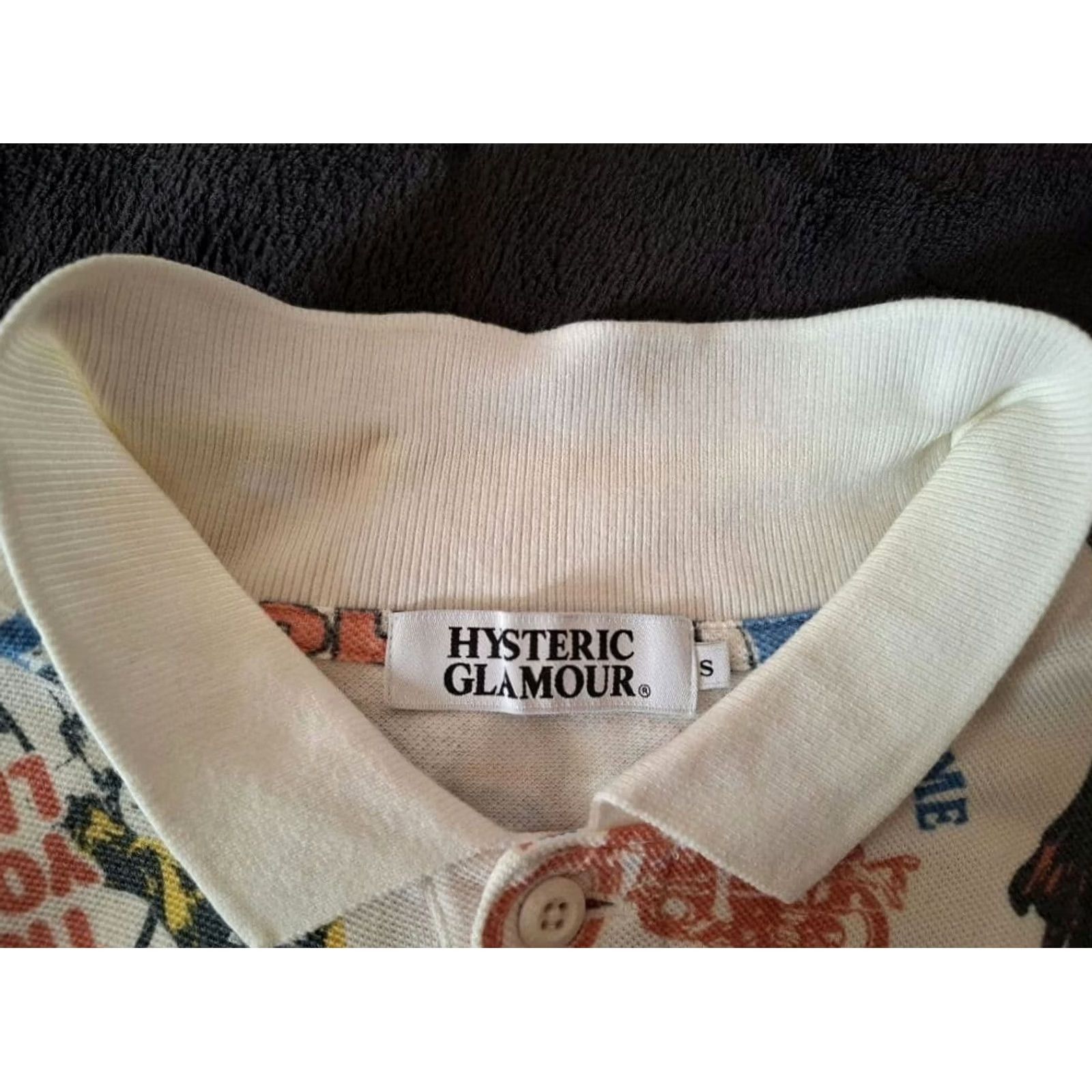 Hysteric Glamour Hysteric Glamour Polo Shirt Size S Used from Japan Multicolor Polo Unisex Adults Short Sleeve Mens Womens Size S / US 4 / IT 40 - 5 Thumbnail