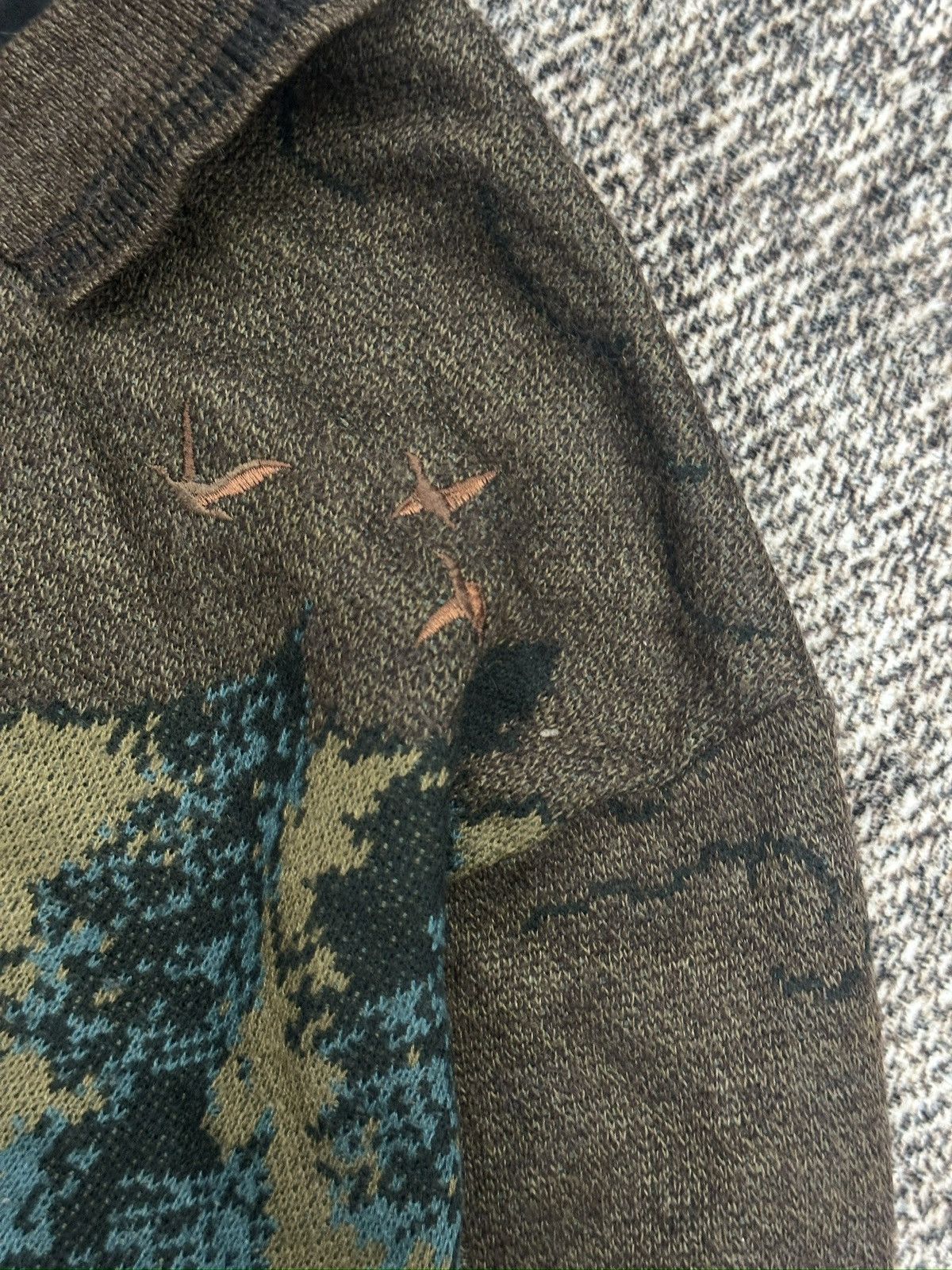 Aran Isles Knitwear × Japanese Brand × Vintage Pop Arts Aran Isles Knitwear Sweatshirt Japanese Sweater Size US M / EU 48-50 / 2 - 6 Thumbnail