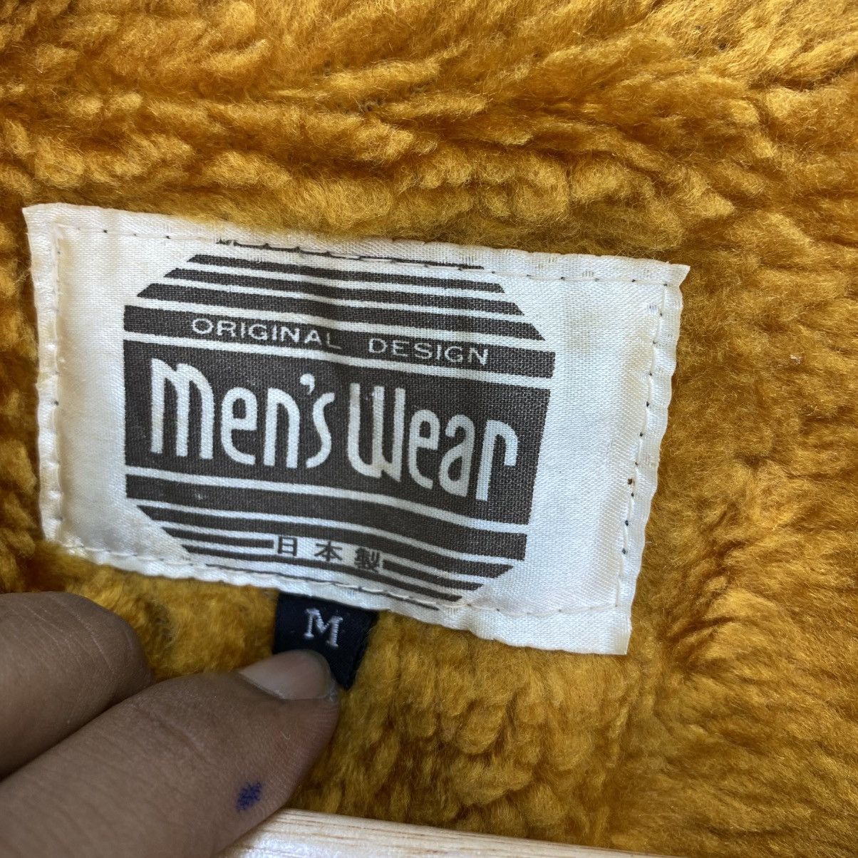 Japanese Brand 🫶 vintage Men's Wear brand jacket Sherpa Lining Jacket Size US M / EU 48-50 / 2 - 5 Thumbnail