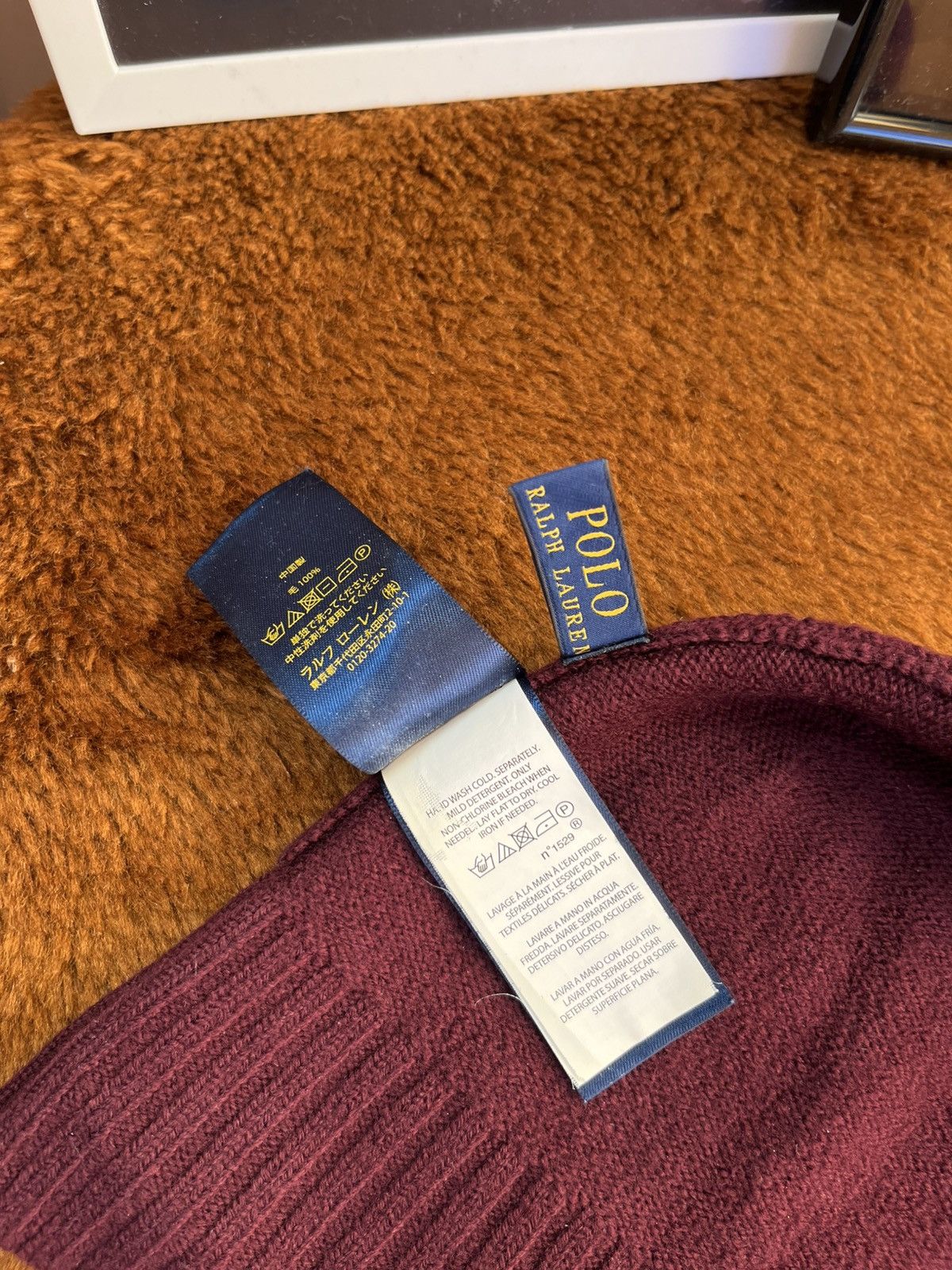 Polo Ralph Lauren Polo Ralph Lauren Merino Wool Cuffed Unisex Beanie Hat Size ONE SIZE - 5 Thumbnail
