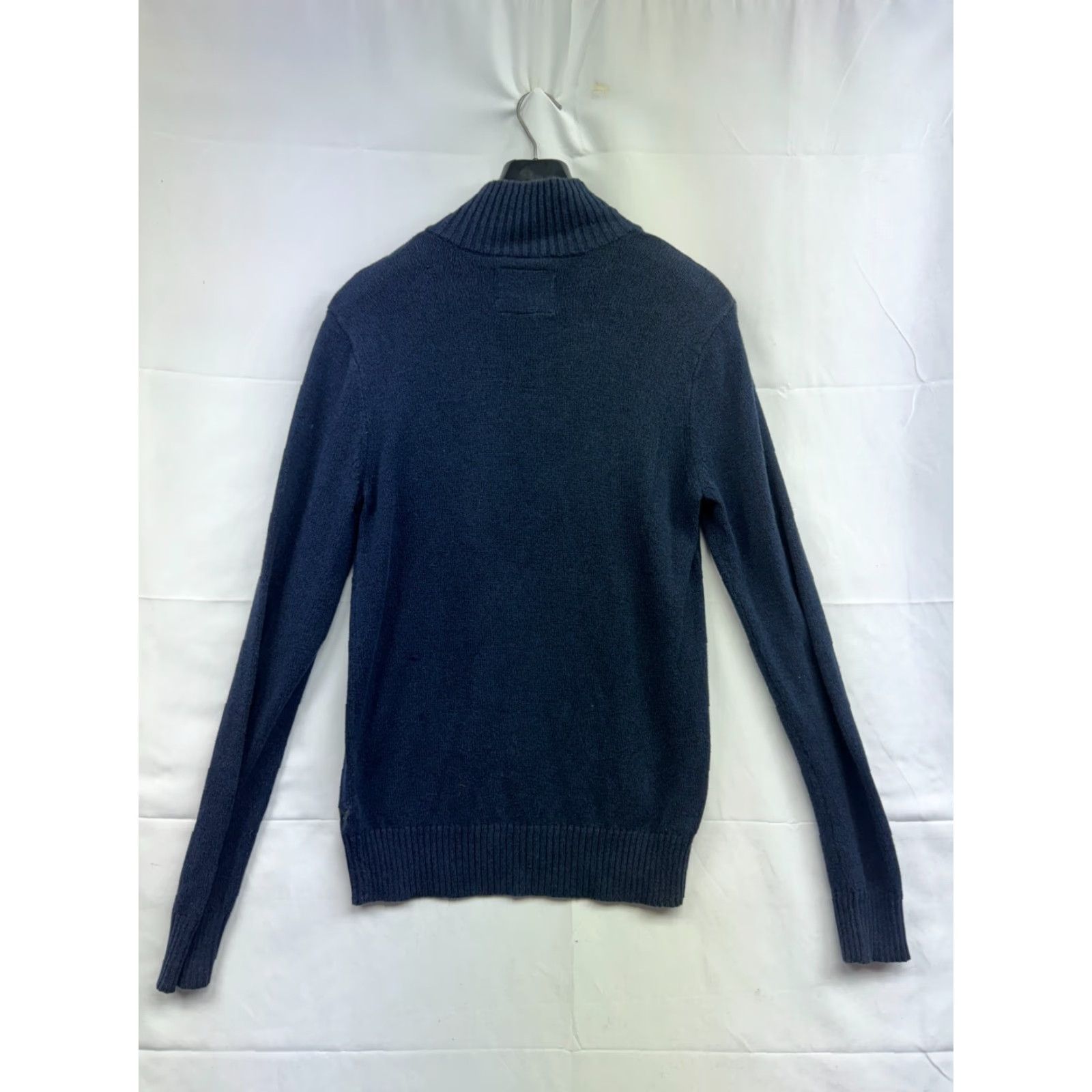 American Eagle Outfitters American Eagle Outfitters Sweater Mens Size S Navy Blue 100% Cotton Pullover Size US S / EU 44-46 / 1 - 2 Thumbnail
