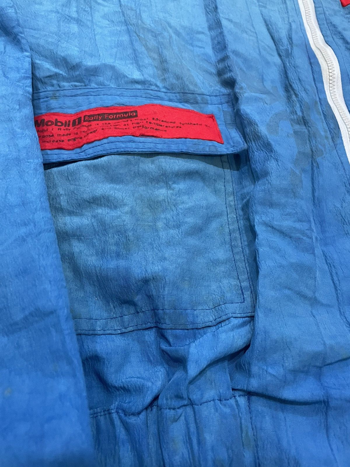 Vintage Vintage Mobil Formula 1 Racing Team Nylon Bomber Jacket Size US XL / EU 56 / 4 - 6 Thumbnail