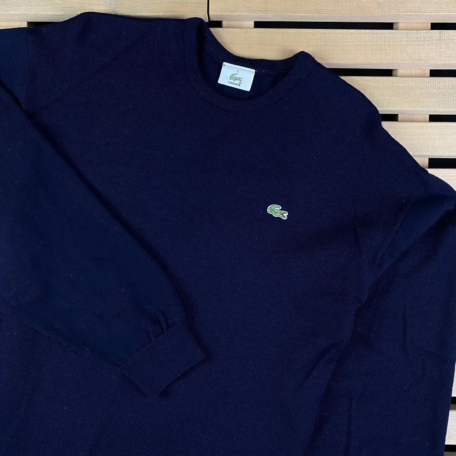 Lacoste Mens Sweater Lacoste Vintage Size 5 Size US M / EU 48-50 / 2 - 2 Thumbnail