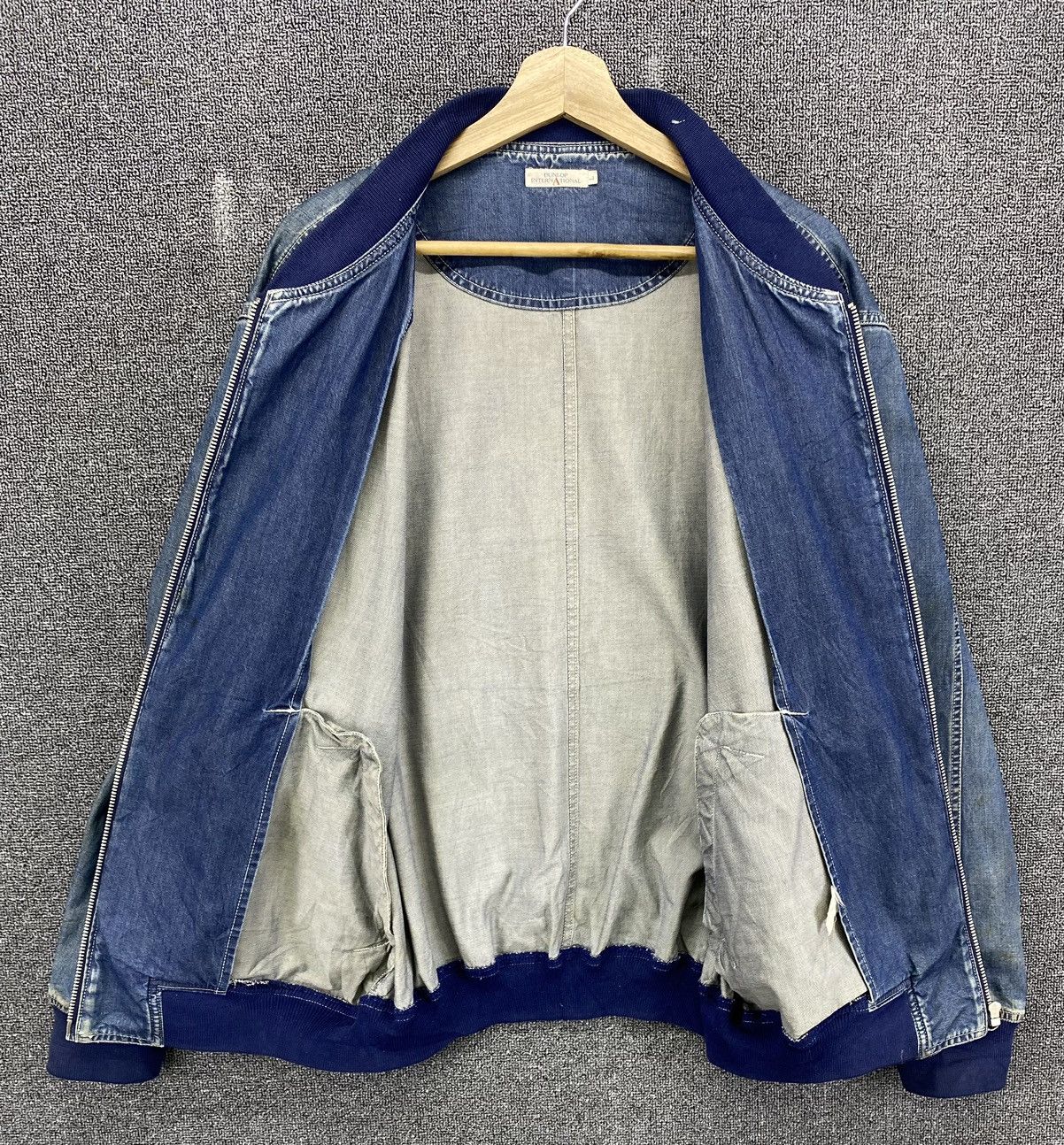 Dunlop Vintage Dunlop International Denim Jacket Size US L / EU 52-54 / 3 - 9 Thumbnail