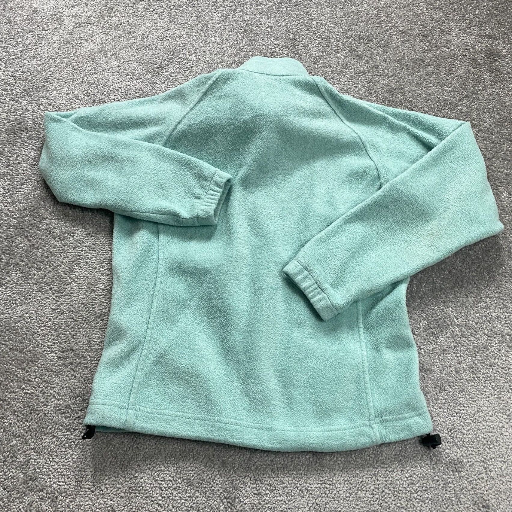 Vintage Columbia Benton Springs Fleece Jacket Womens Small Green Full Zip Outdoor Hiking Size S / US 4 / IT 40 - 2 Thumbnail
