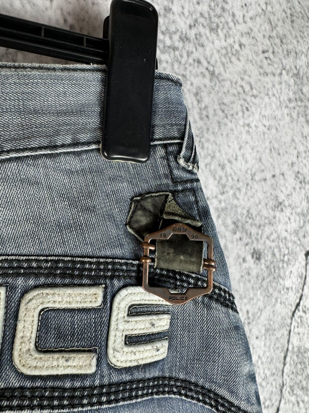 Japanese Brand Multipocket 883 Police Denim Pant AvantGarde Japanese Size US 30 / EU 46 - 5 Thumbnail