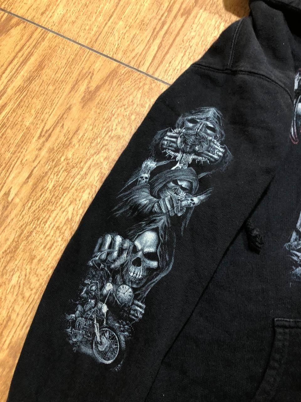 Vintage JapaneJapanese Brand WILD Vintage Y2K Printed Zip Hoodie Size US M / EU 48-50 / 2 - 4 Thumbnail