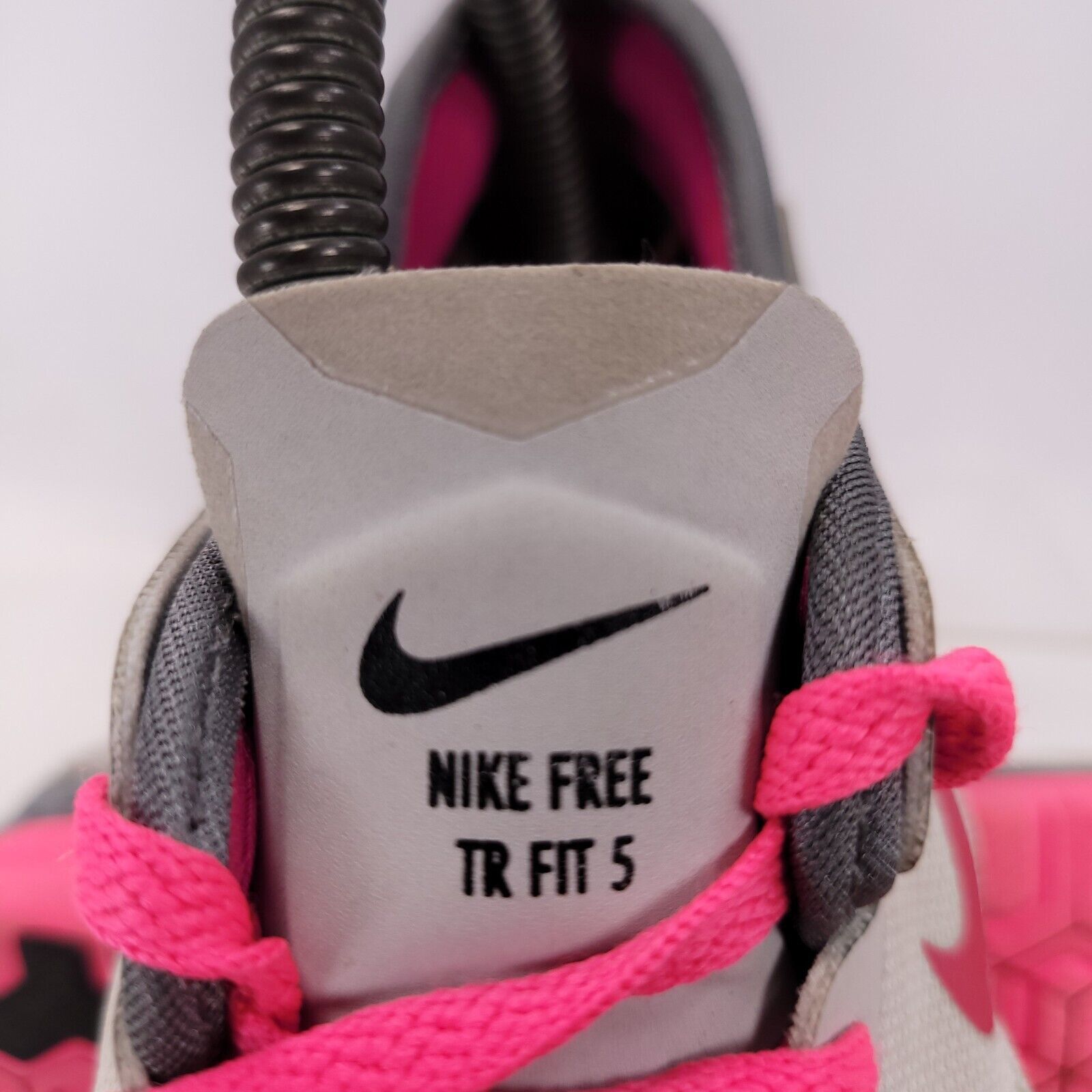 Nike Nike Free TR Fit 5 Shoe Womens Size 6.5 718932-004 Gray Pink Size US 6.5 / IT 36.5 - 8 Thumbnail