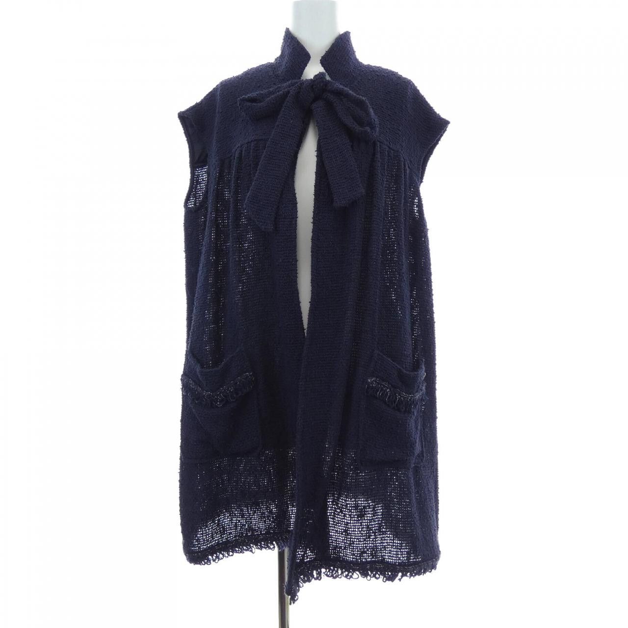 Chanel Chanel Chanel Knit Vest Textile Tops P40472V25563 DUTY FREE for USA Size ONE SIZE - 1 Thumbnail