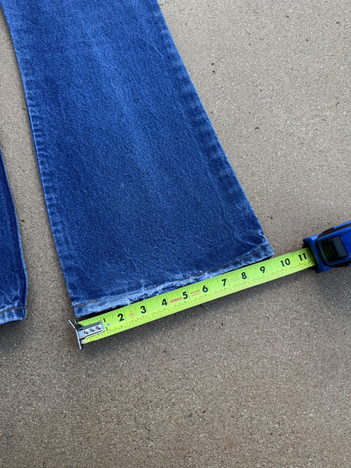 Levi's × Vintage Vtg 80’s Levi’s 646 Orange Tab Bellbottom Flare Jeans 33x29 Size US 33 - 12 Thumbnail