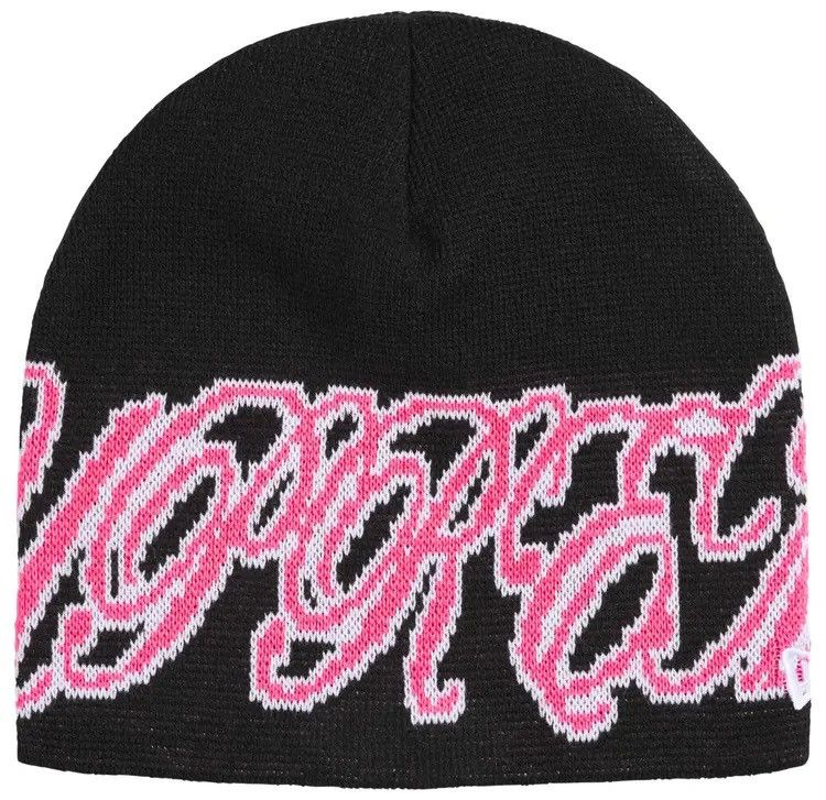 New Era × Supreme Supreme New Era Cursive Beanie Size ONE SIZE - 1 Thumbnail