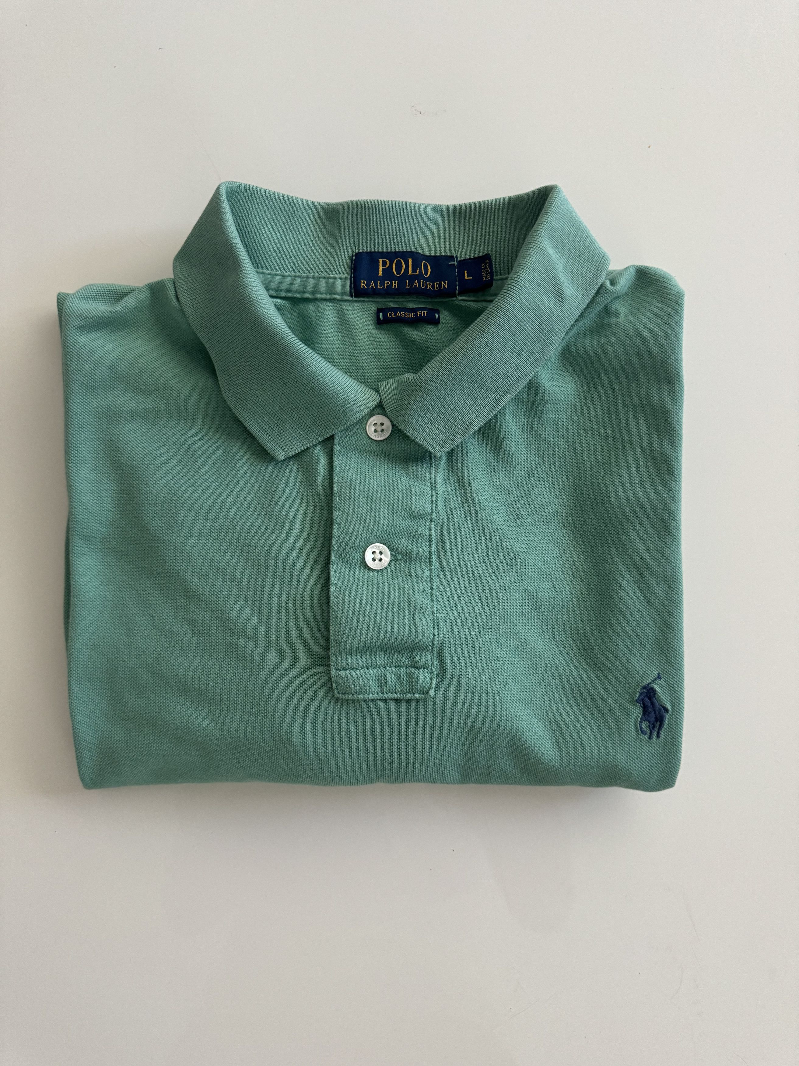 Polo Ralph Lauren Polo Ralph Lauren Men's Shirt, Size L Seafoam Green Classic Size US L / EU 52-54 / 3 - 1 Thumbnail