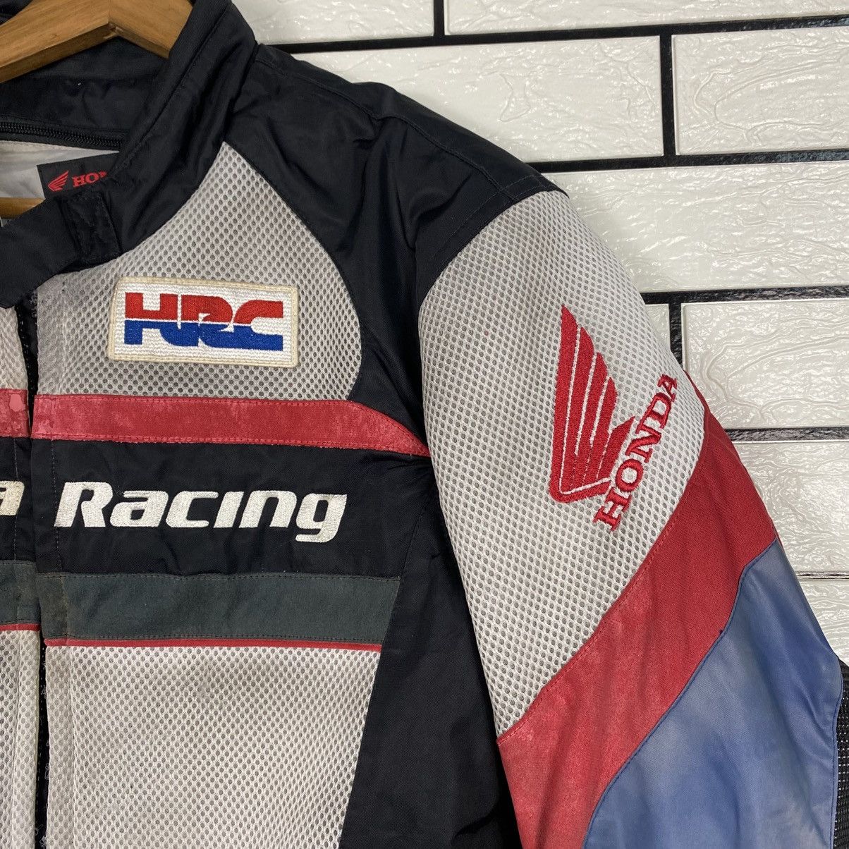 Honda 📌Vintage Biker Jacket Racing Honda Full Patches Big Logo Size US L / EU 52-54 / 3 - 17 Thumbnail