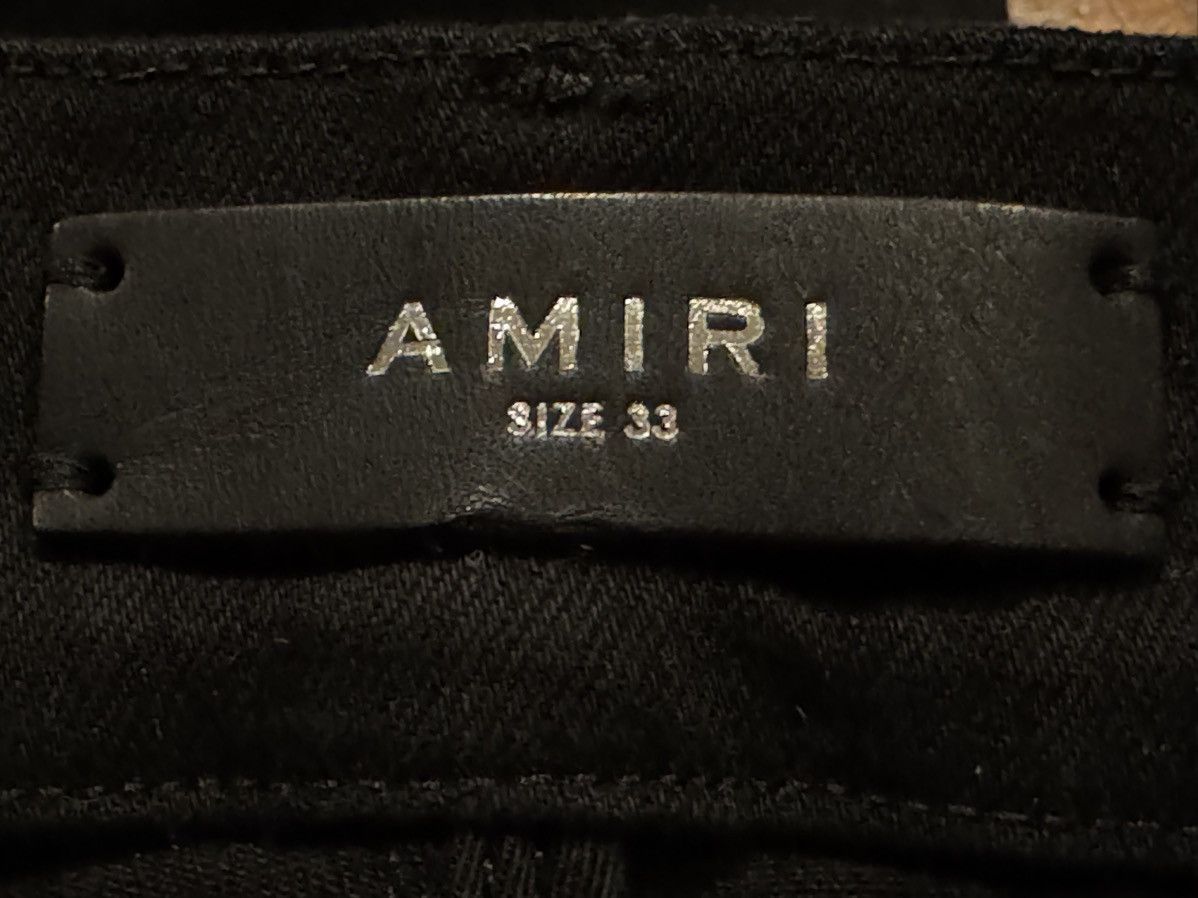 Amiri Crystal Painter Black Jeans 33 Size US 33 - 10 Thumbnail