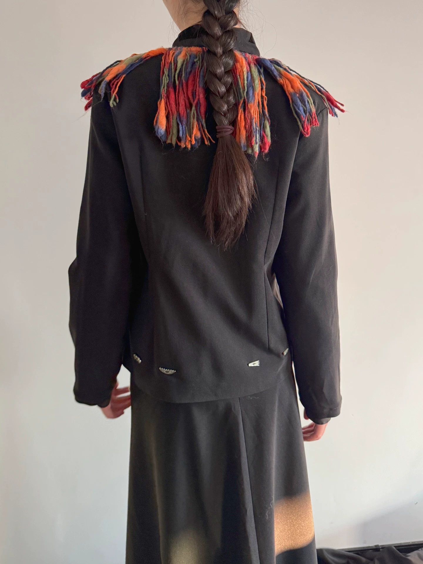 Other French Brand Ethnic Tassel Short Jacket S Size S / US 4 / IT 40 - 8 Thumbnail