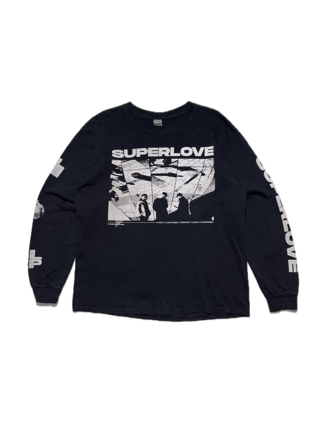 Band Tees SUPERLOVE Black Longsleeve Size US L / EU 52-54 / 3 - 1 Thumbnail