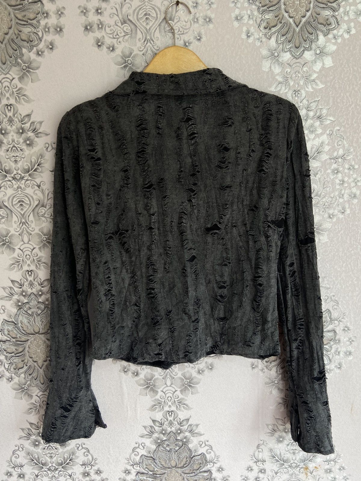 Hysteric Glamour Y2K Japanese L.G.B Style Avant Garde Distressed Longsleeve Size US L / EU 52-54 / 3 - 8 Thumbnail