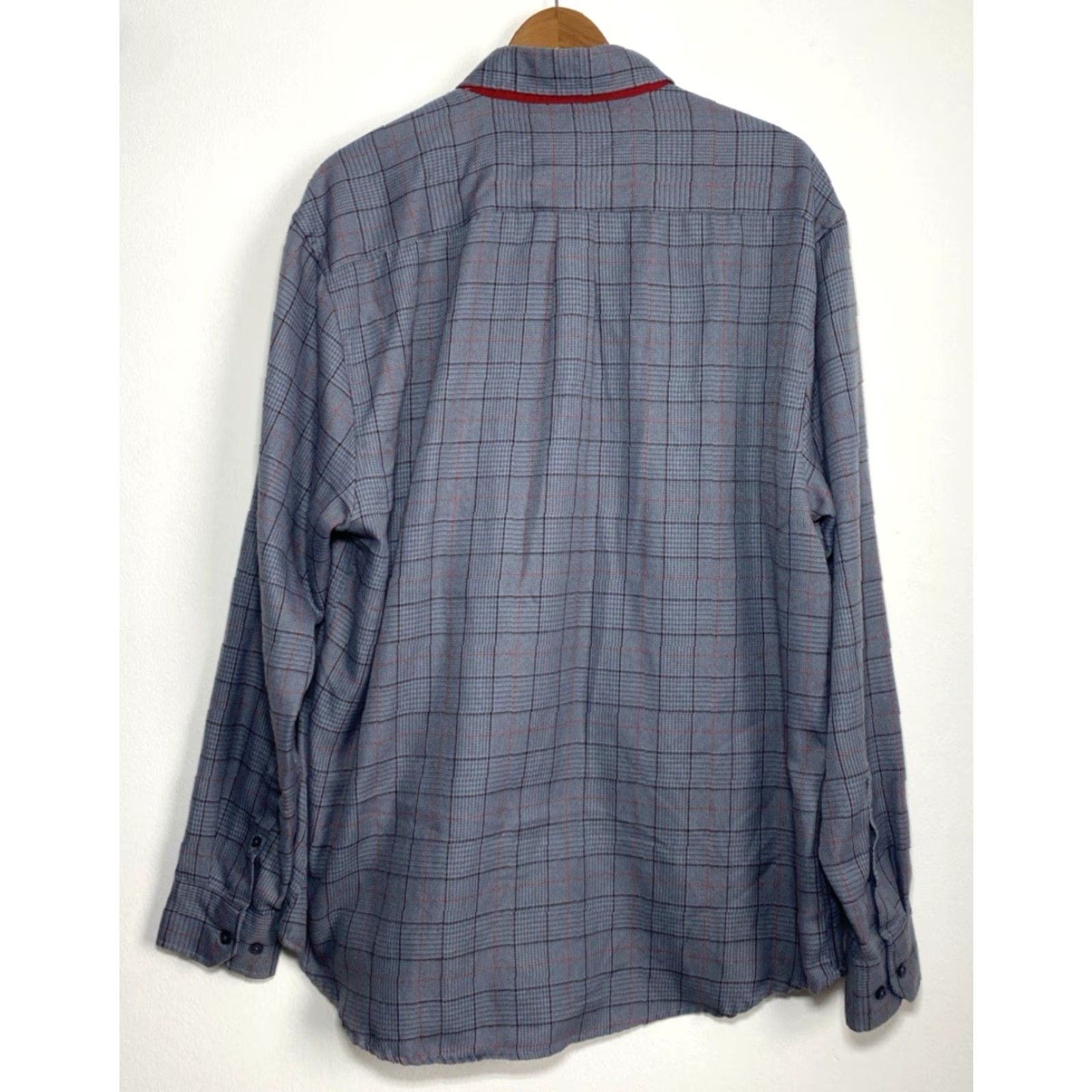 Vintage RSVLTS The Draper Long Sleeve Plaid Flannel Shirt Pockets Sz 2XL Men’s Shirts 2XL Gray Button-Up Size US XXL / EU 58 / 5 - 2 Thumbnail
