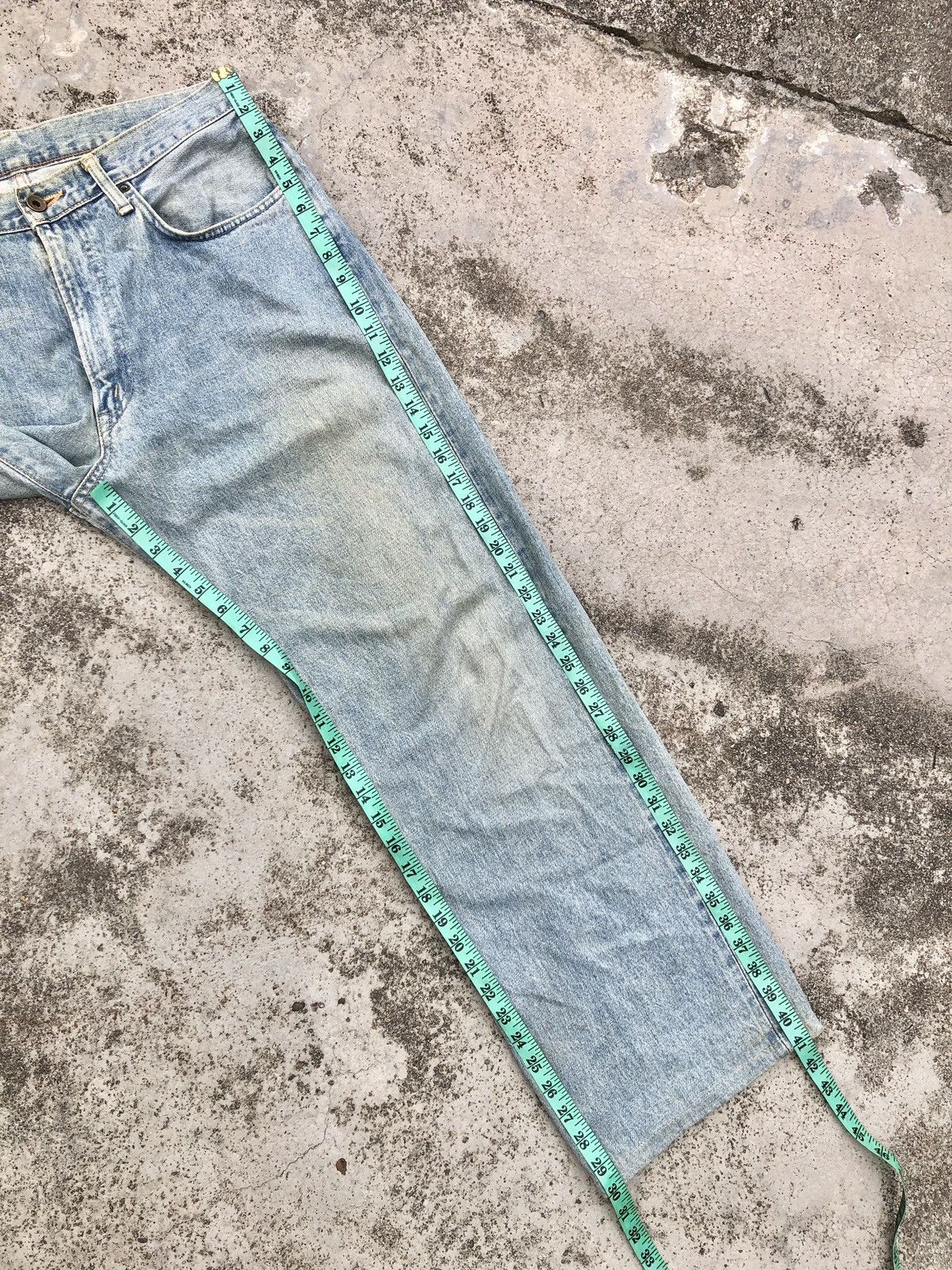 Edwin WIDE LEG VINTAGE SELVEDGE EDWIN JEANS Size US 34 / EU 50 - 13 Thumbnail