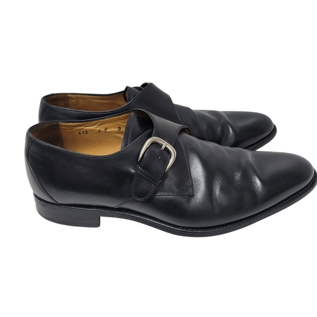 LODING LODING Paris New Taylor men Monk Strap Leather Shoes 9D $499 Size US 9 / EU 42 - 4 Thumbnail